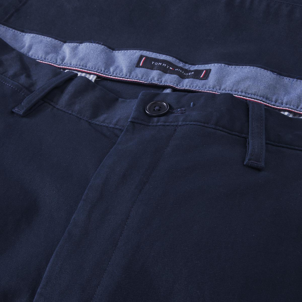 Tommy Hilfiger Stretch-Chinos "Denton", Regular Fit marine