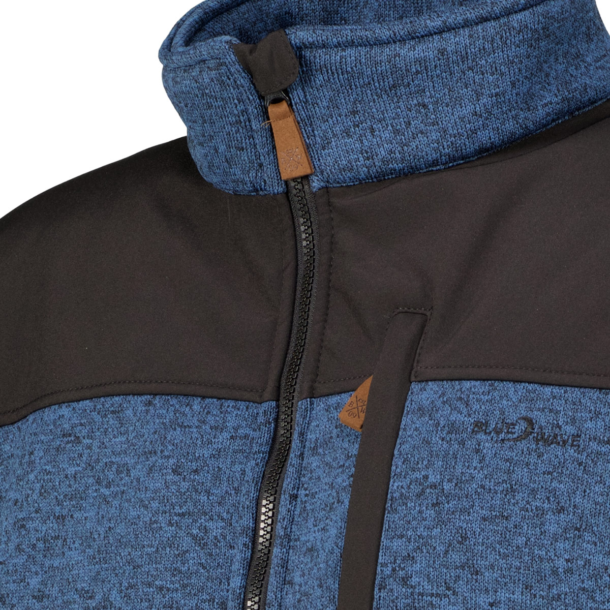 Blue Wave Strickfleecejacke, wasserabweisend marine