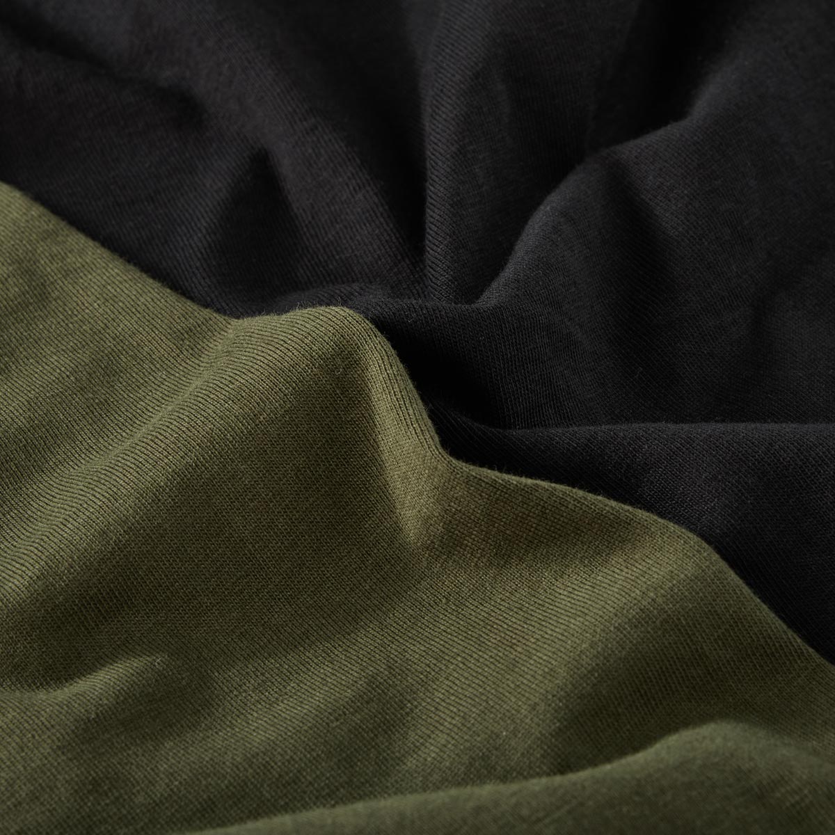 Ceceba Boxershorts aus Baumwoll-Jersey, Doppelpack grün