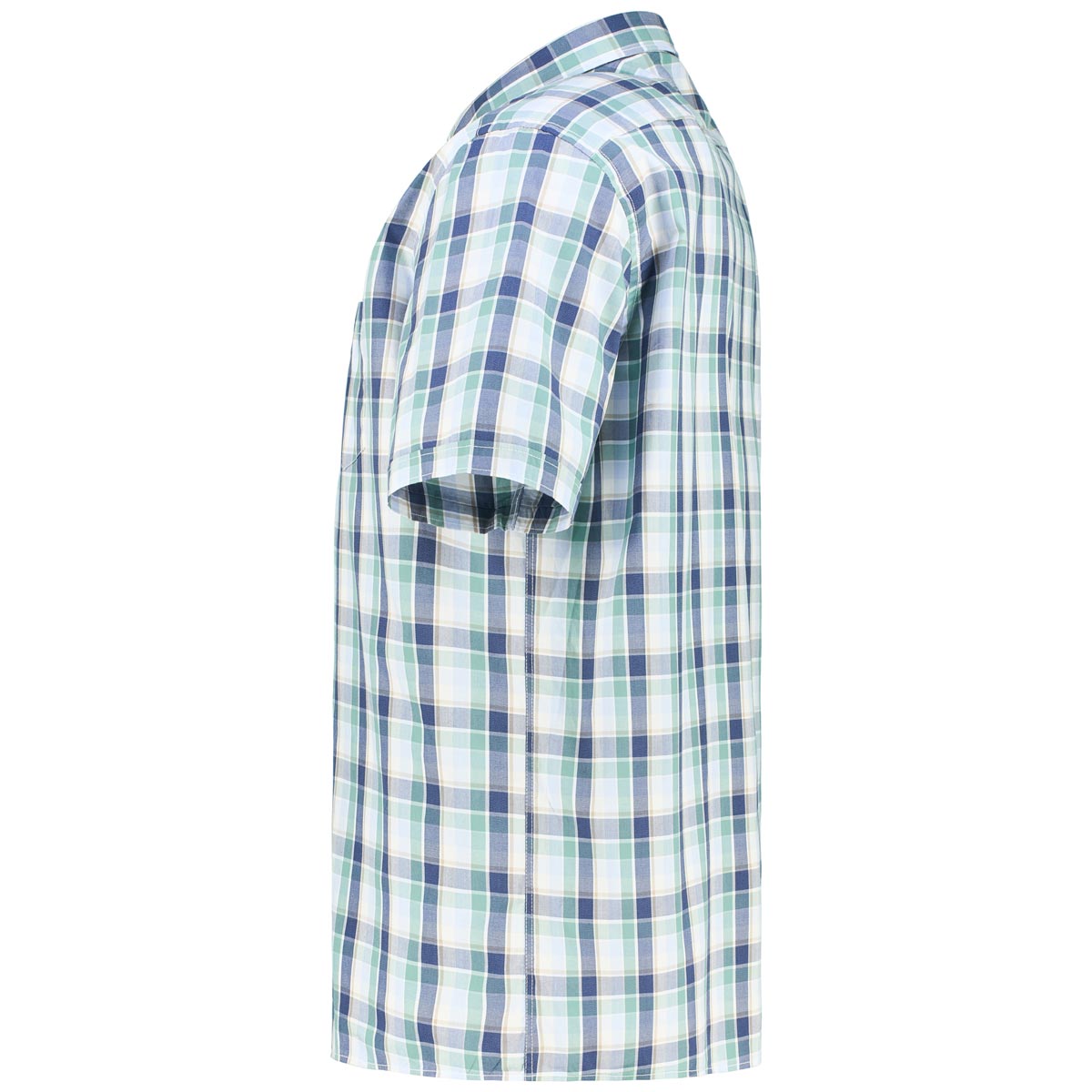 CASA MODA Freizeithemd mit Karomuster grün