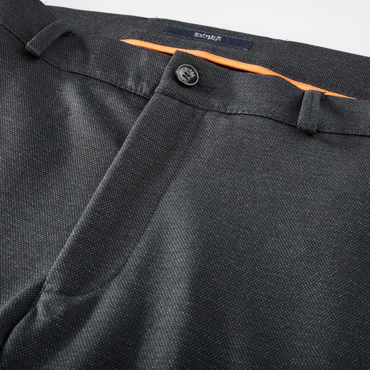 Eurex by Brax Chinos "Thilo" aus Stretch-Jersey, Tapered Fit anthrazit