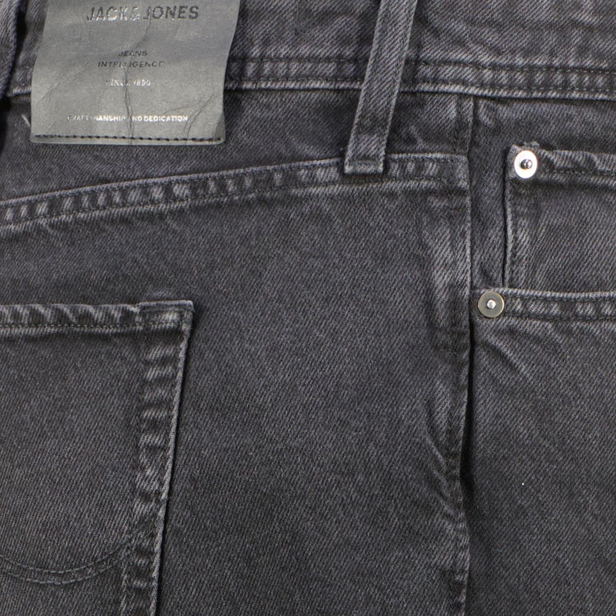 Jack&Jones Jeans "Eddie", Loose Fit schwarz