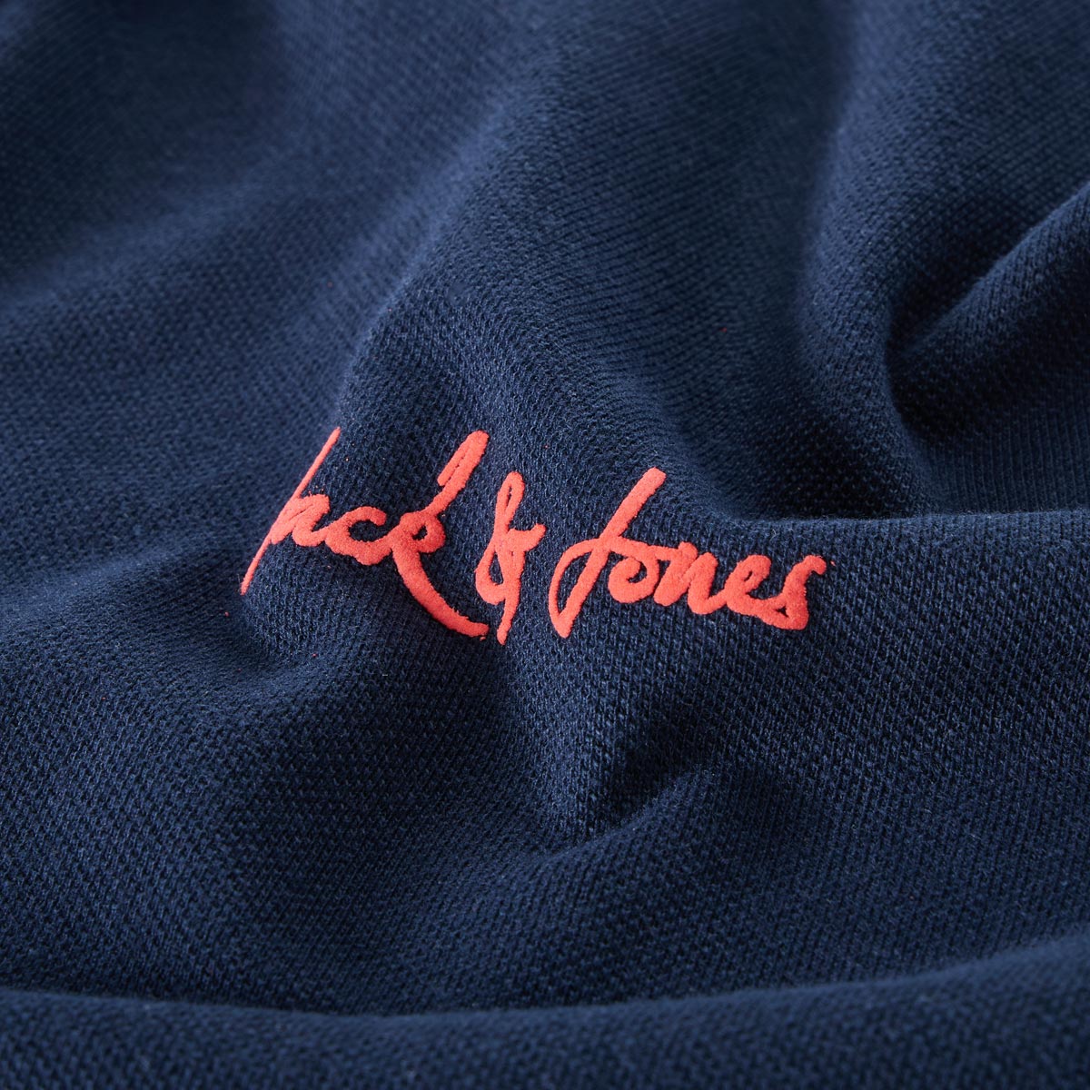 Jack&Jones Poloshirt mit Kontrastdetails blau