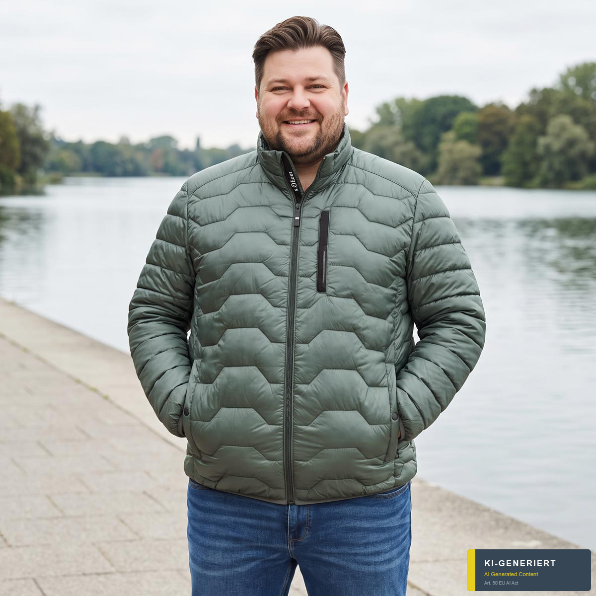 Steppjacke, wasserabweisend