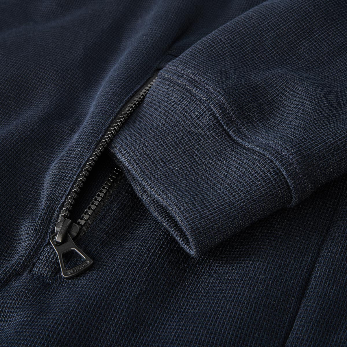 Lerros Sweatjacke aus Baumwolle blau