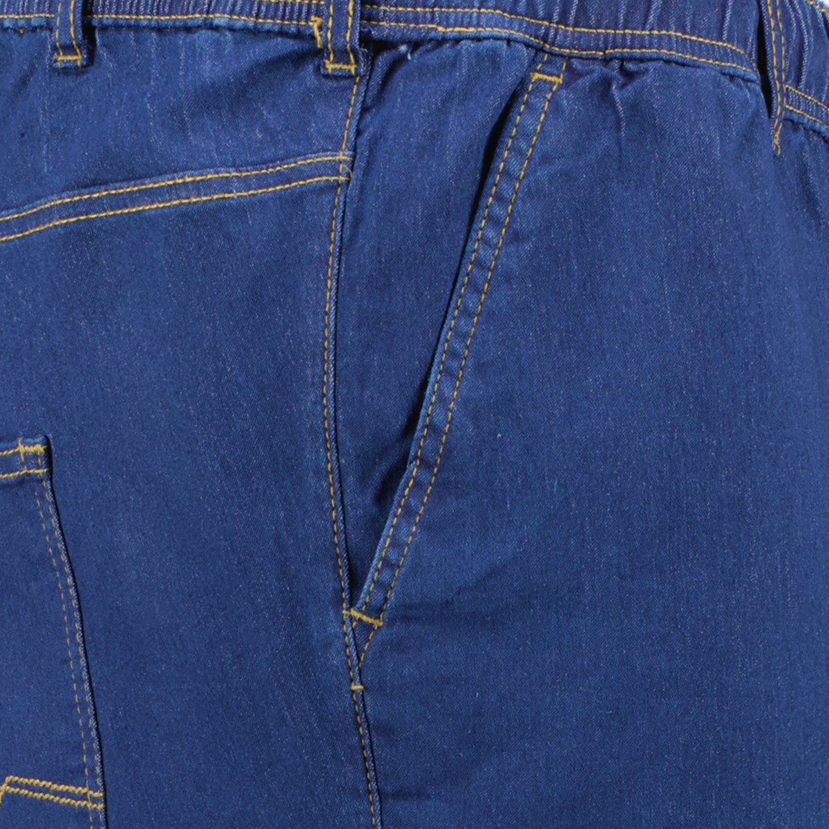 ADAMO Schlupfjeans mit Dehnbund, Regular Fit dunkelblau ADAMO Schlupfjeans mit Dehnbund, Regular Fit dunkelblau