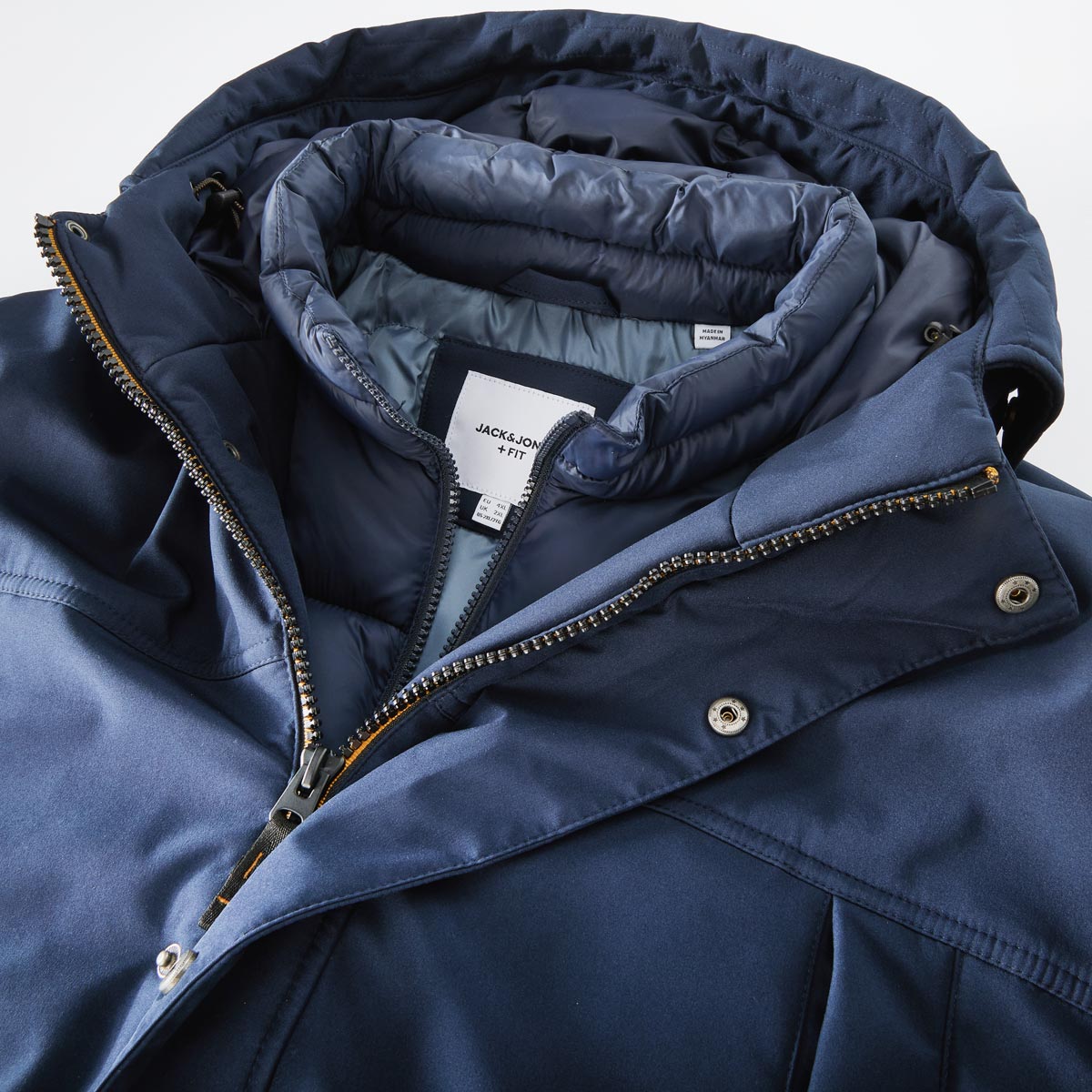 Jack&Jones Softshell Parka, wasserabweisend marine