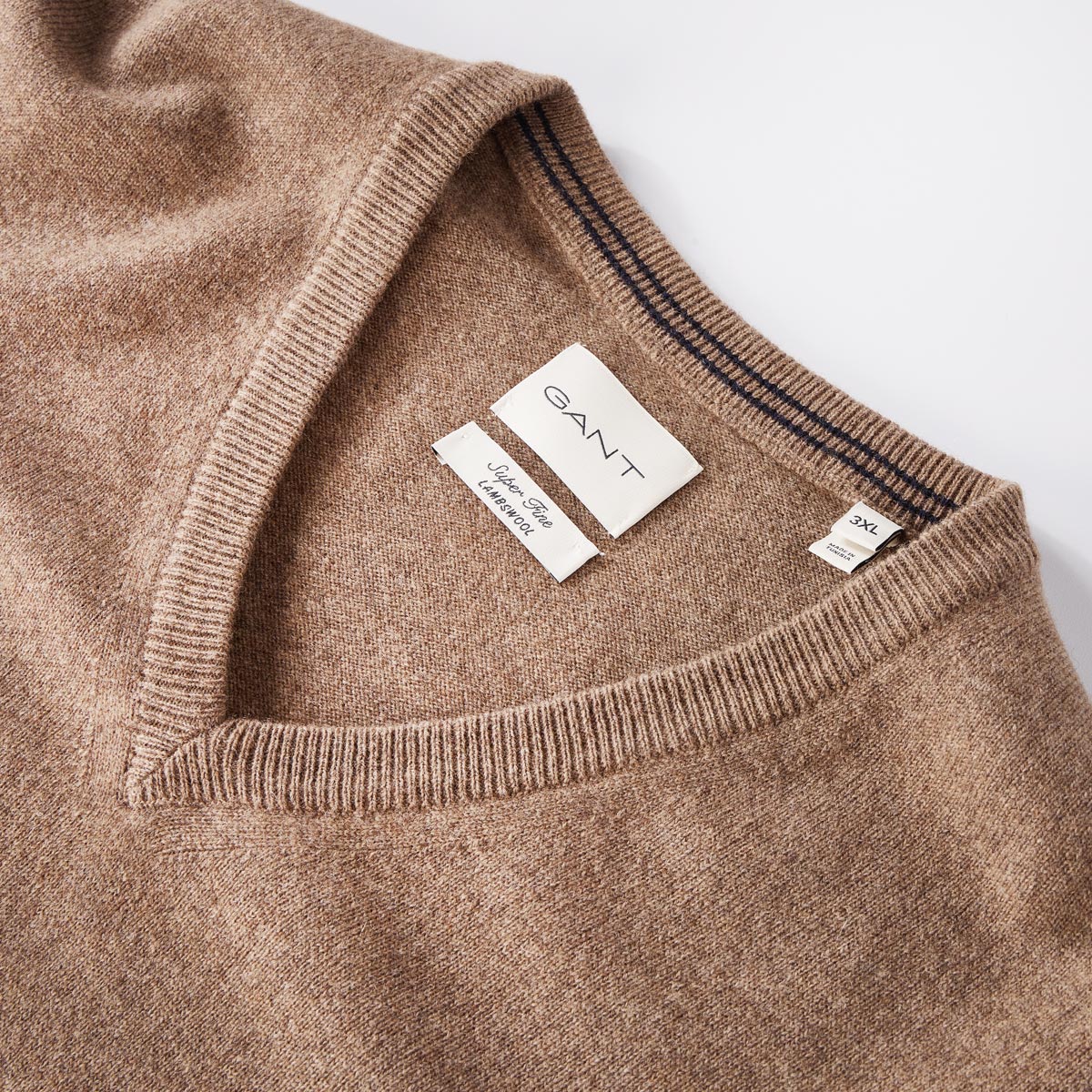 Gant Pullover aus Wolle braun