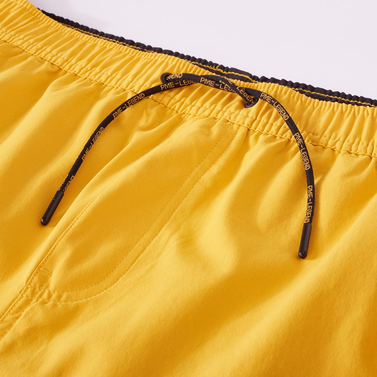 PME LEGEND Badeshorts mit Stretch gelb