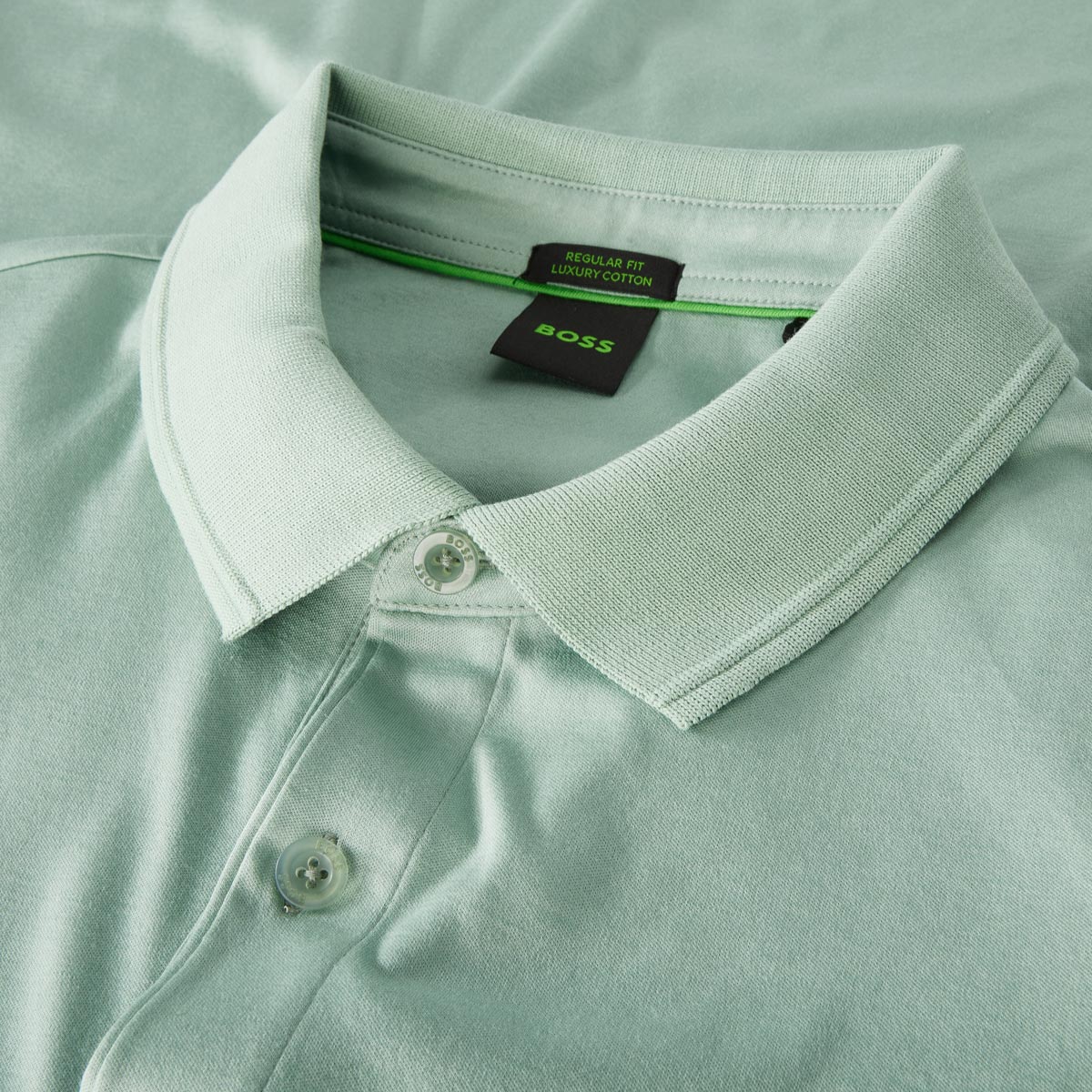 BOSS Basic-Poloshirt mint