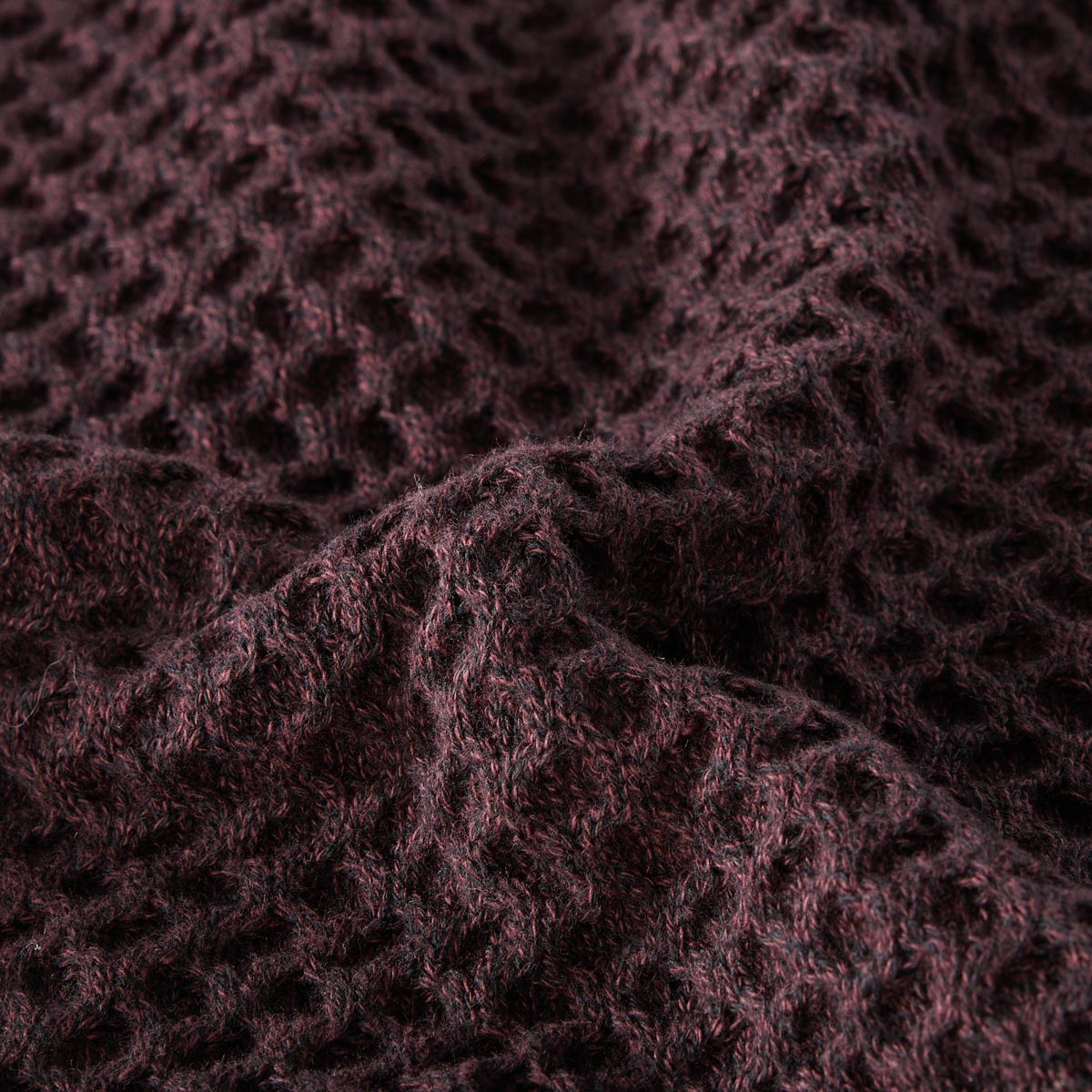 Jack&Jones Pullover mit Struktur dunkelrot