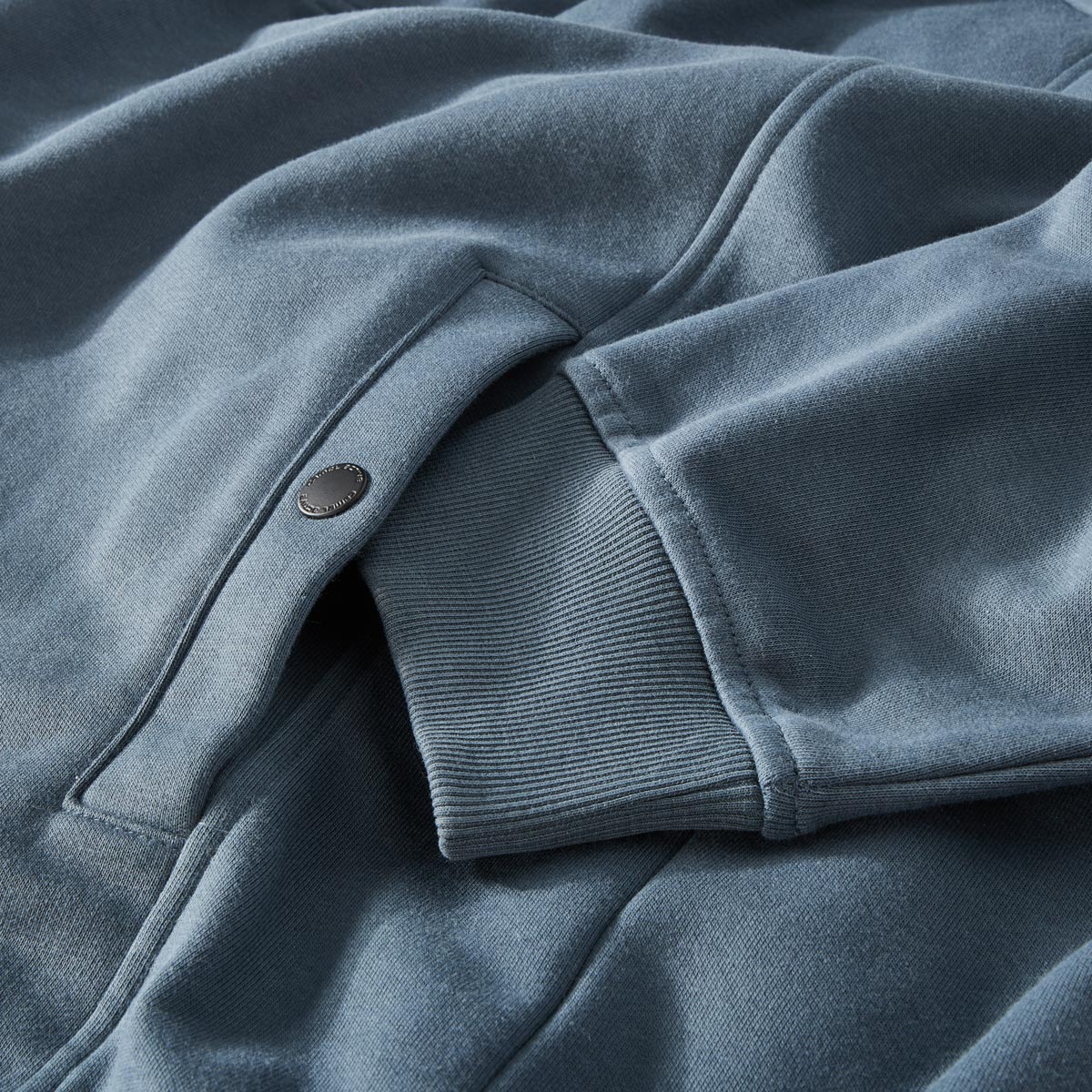 camel active Sweatjacke aus Baumwollmischung dunkelblau