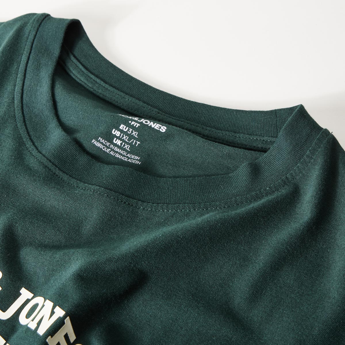 Jack&Jones T-Shirt mit Print dunkelgrün