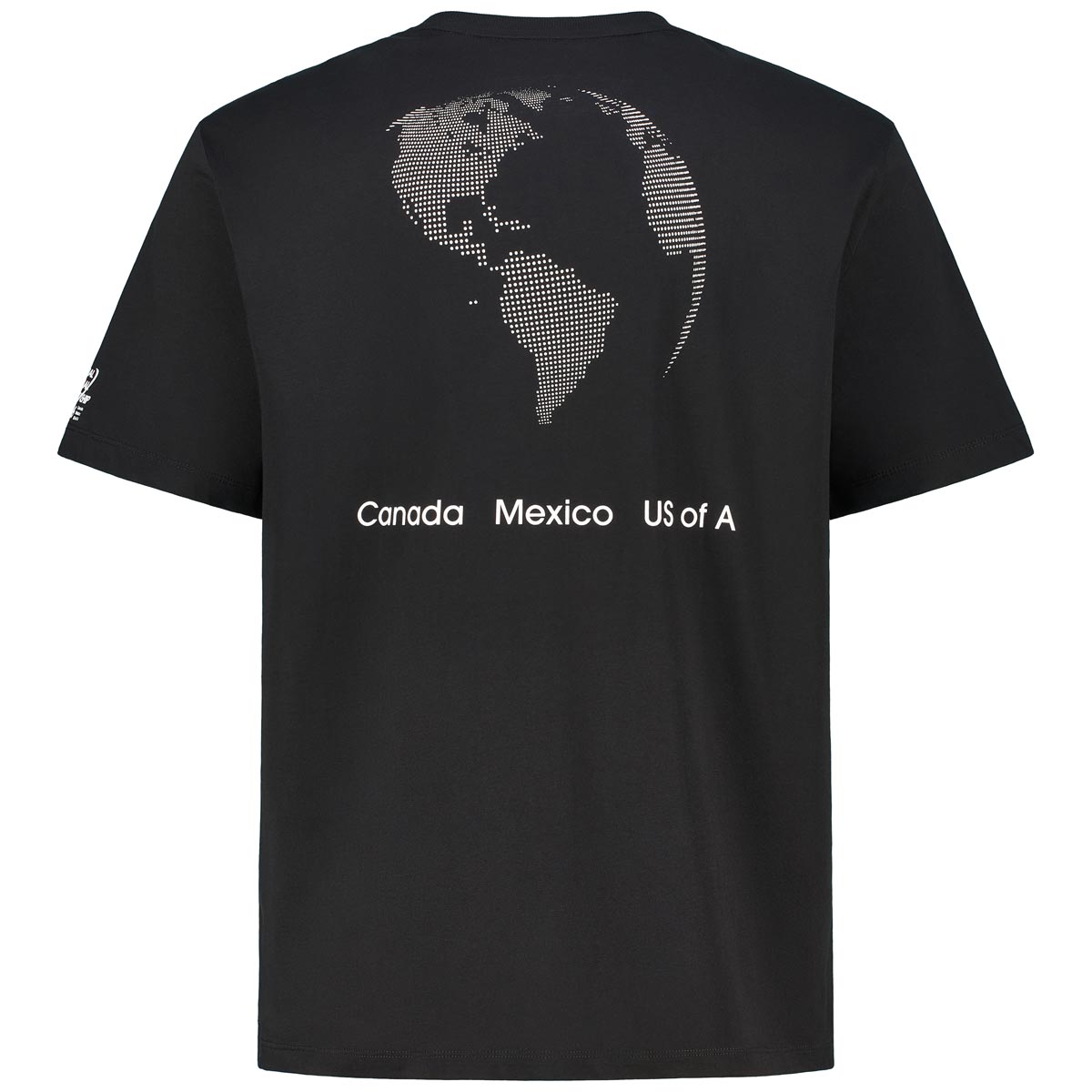 s.Oliver T-Shirt mit Print auf Vorder- und Rückseite schwarz