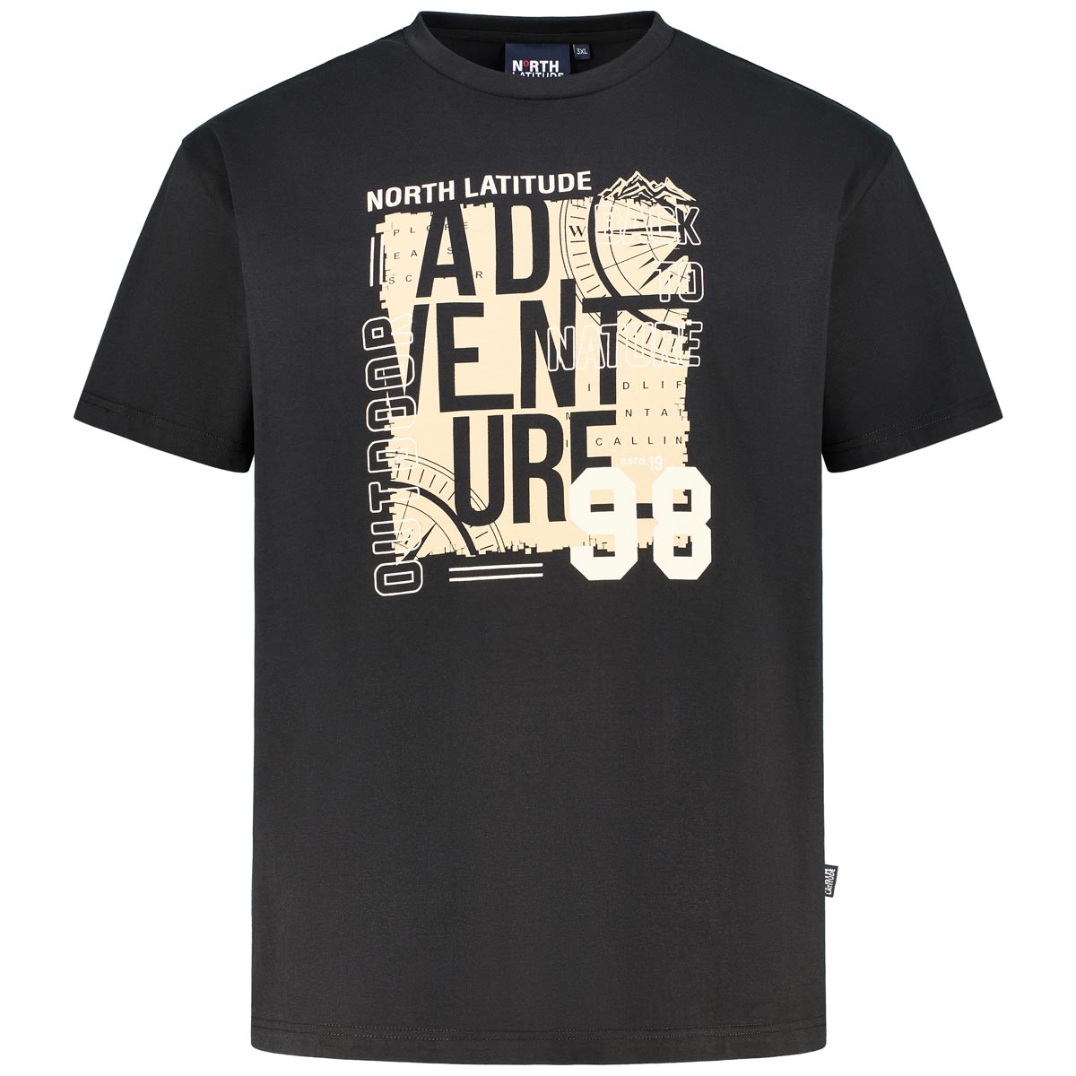 T-Shirt mit Adventure-Print