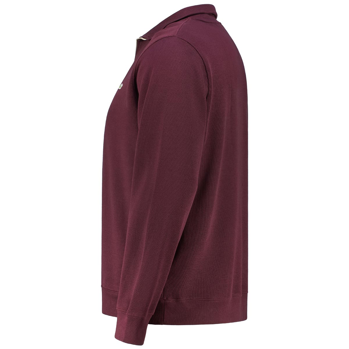LACOSTE Sweatshirt aus Biobaumwolle dunkelrot