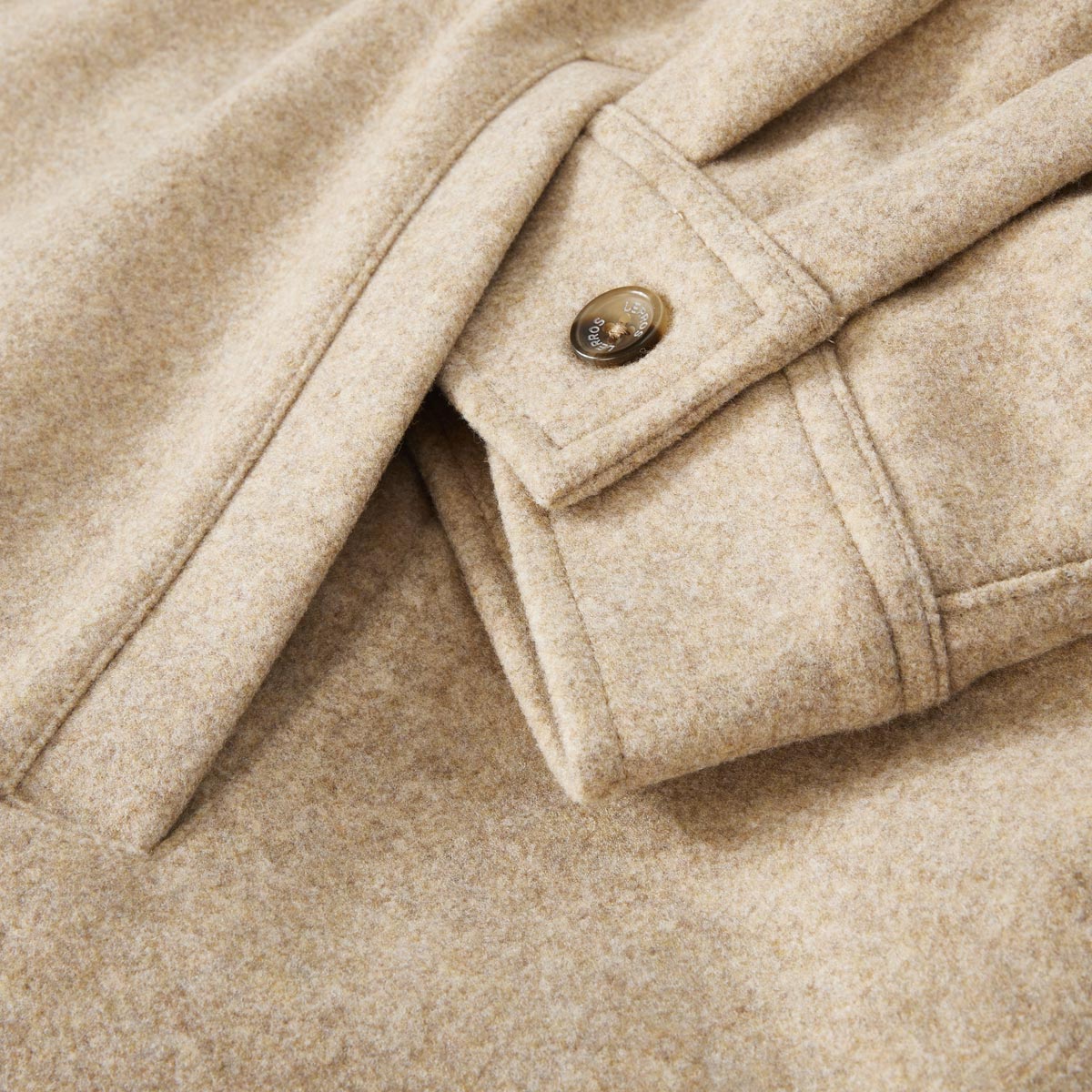Lerros Overshirt cremeweiß