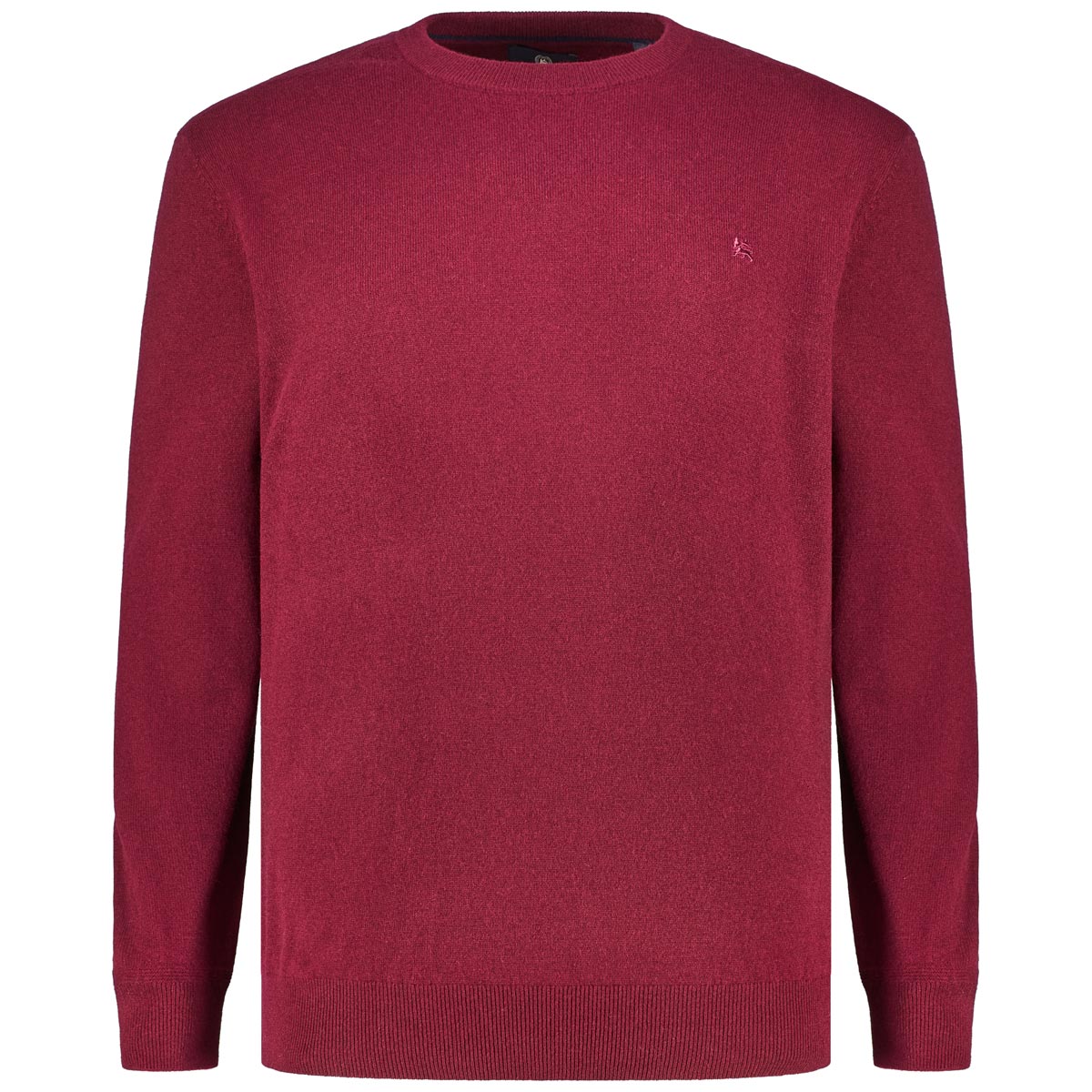 Lerros Strickpullover mit Kaschmir Farbe dunkelrot Größe: 6XL günstig online kaufen