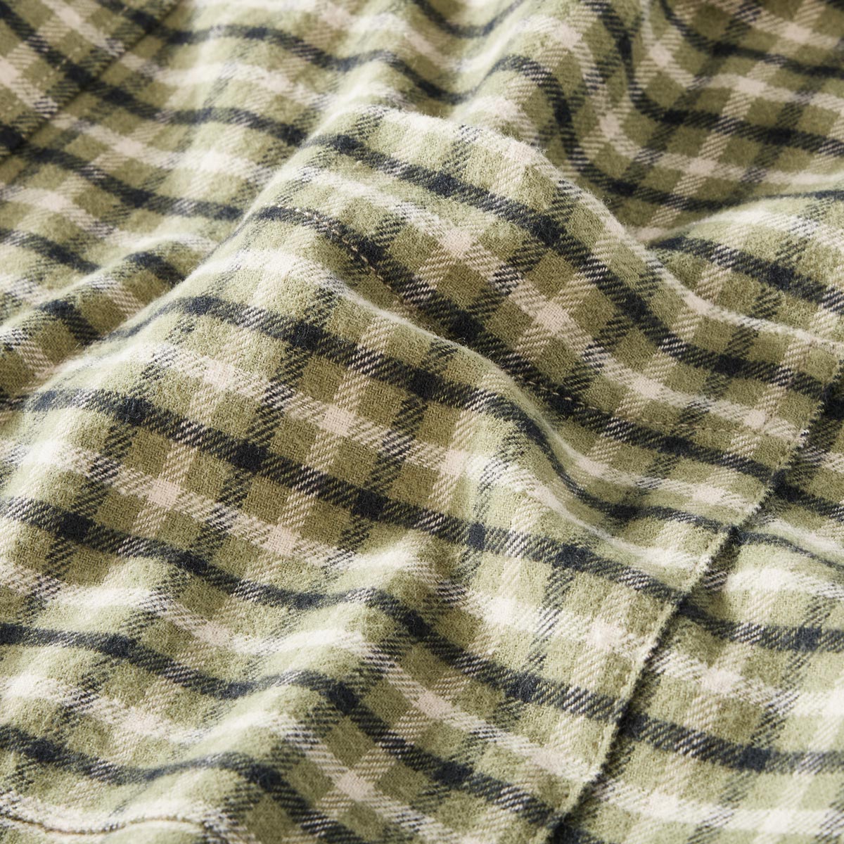 Jack&Jones Kariertes Flanellhemd oliv