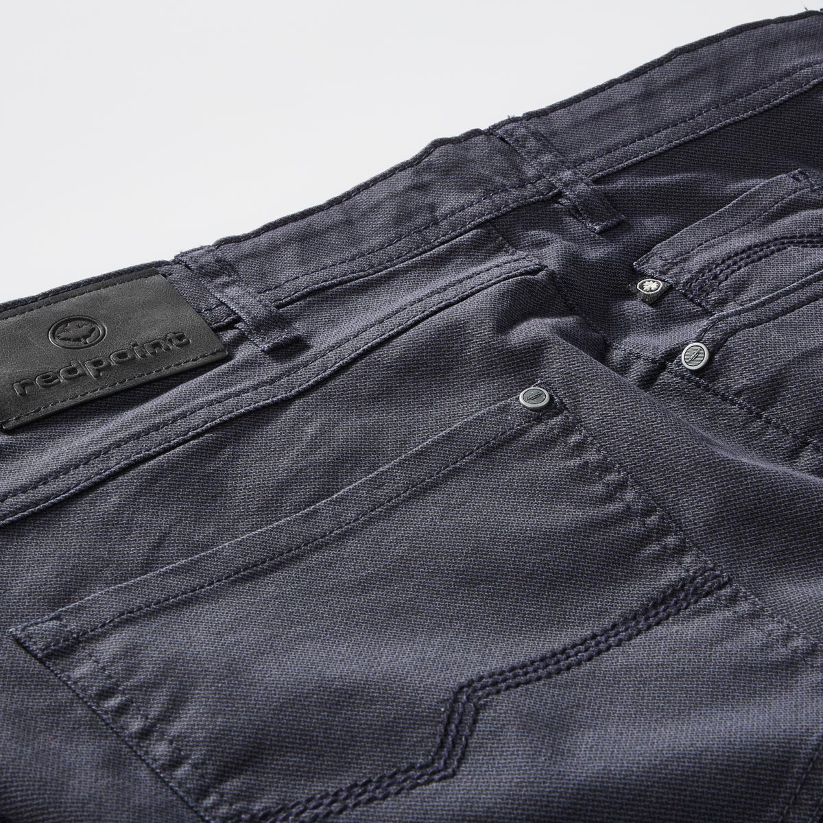 Redpoint Stretch-Jeans "Montreal", Loose Fit dunkelblau