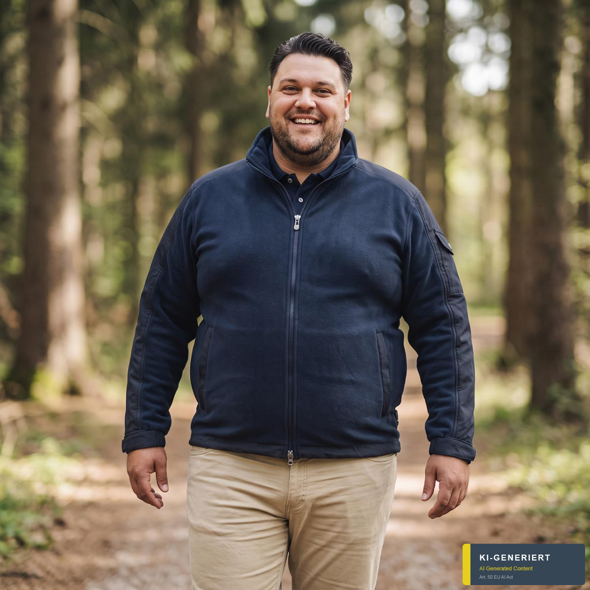 Wellensteyn Fleecejacke "Jet Jacket"  im Materialmix dunkelblau