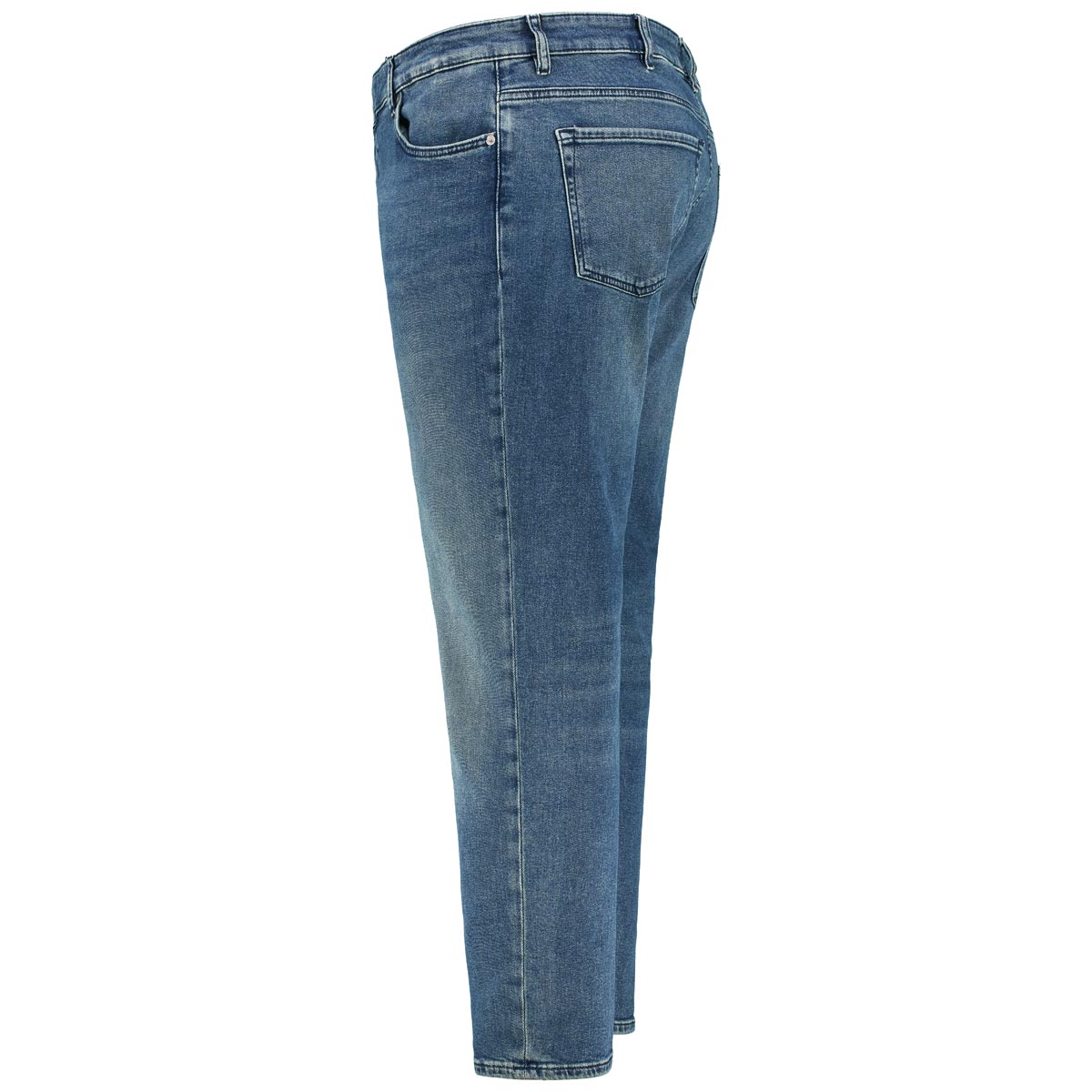 BOSS Stretch-Jeans "Re.Maine", Regular Fit mittelblau