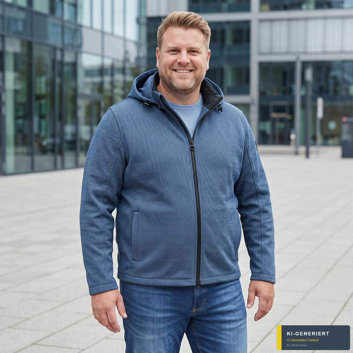 Wellensteyn Blouson "Sarasota" mit Stretch, atmungsaktiv, windabweisend jeansblau