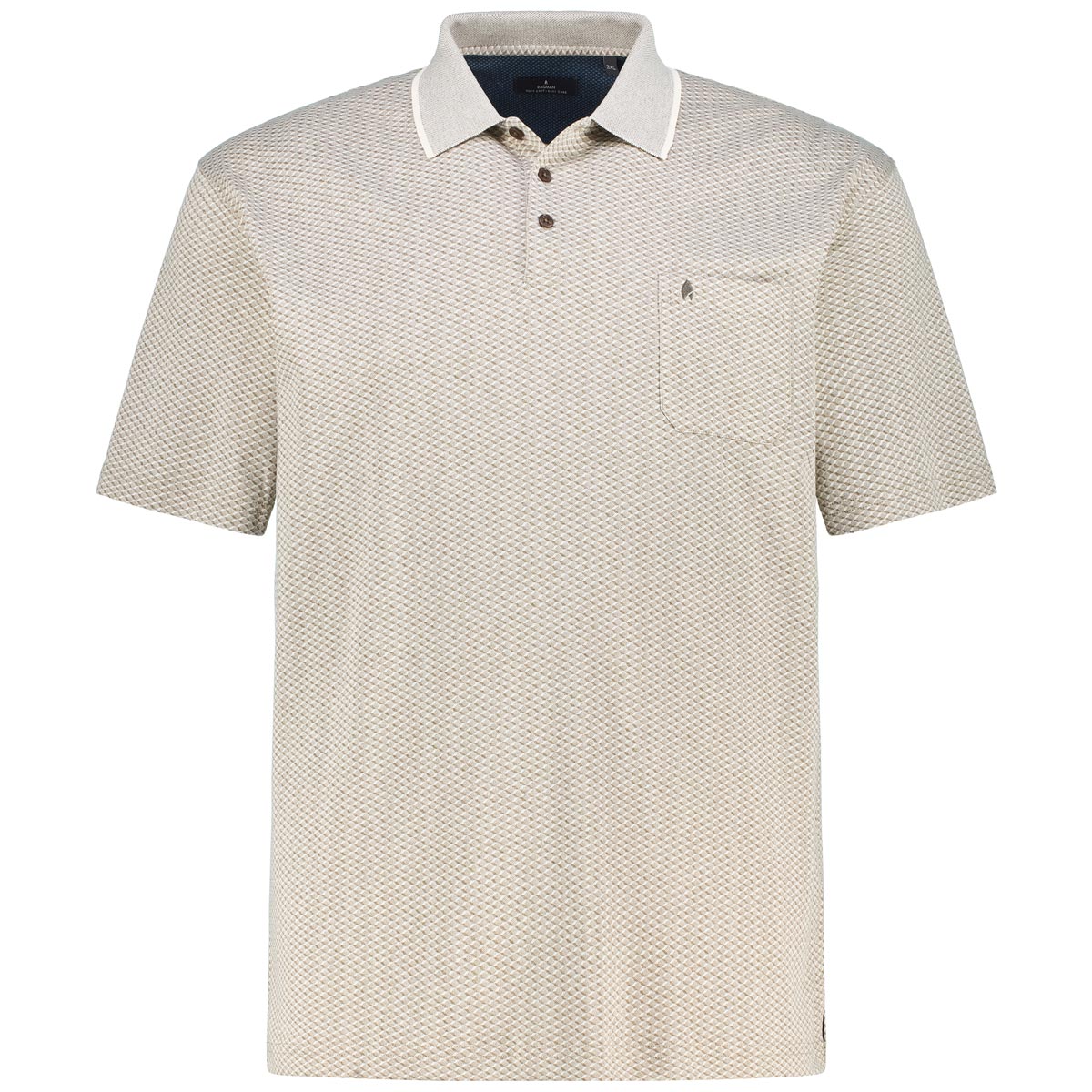 RAGMAN Poloshirt mit Elasthan Farbe braun Größe: 4XL günstig online kaufen