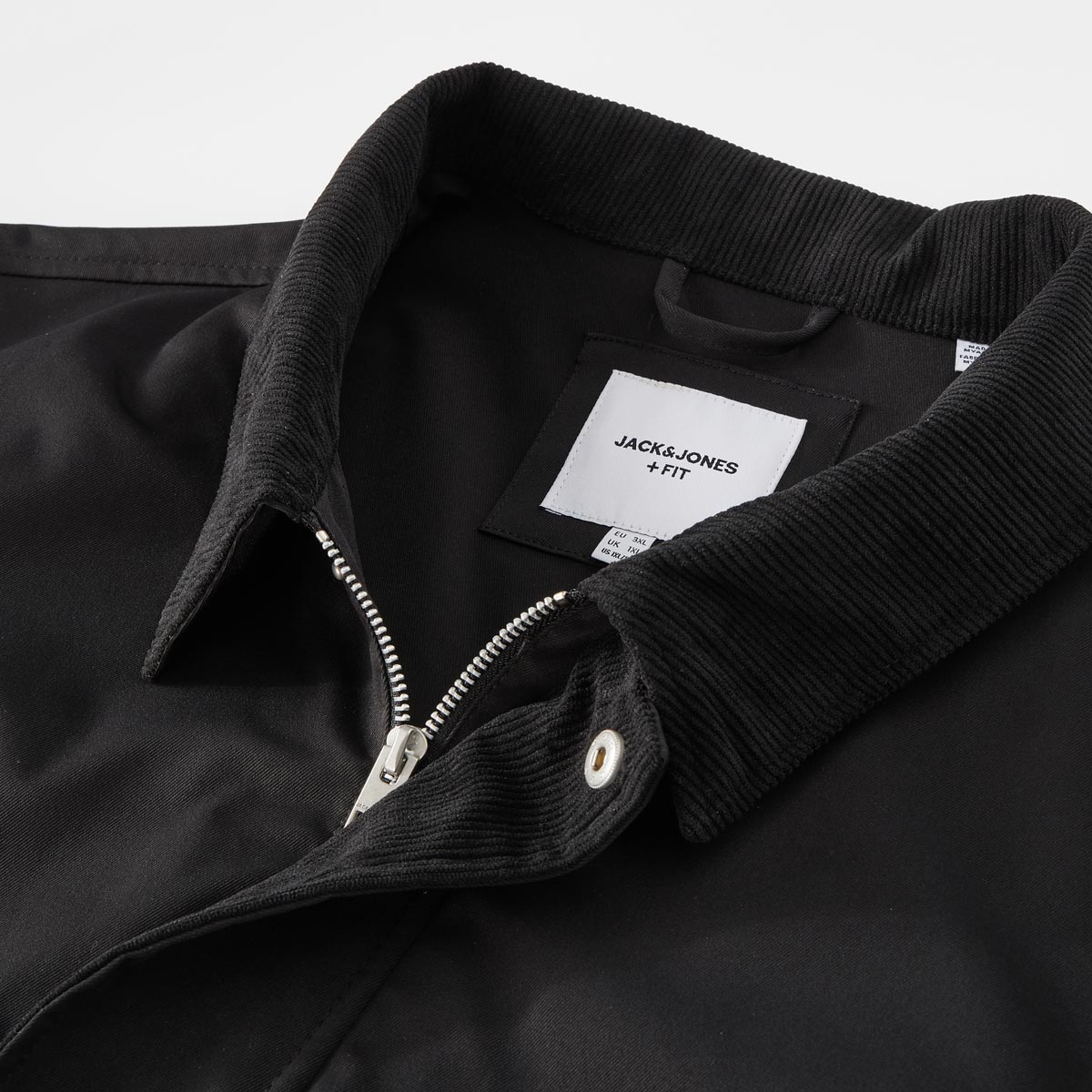 Jack&Jones Blousonjacke, wasserabweisend schwarz