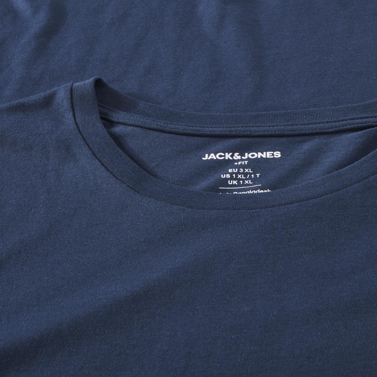 Jack&Jones T-Shirt mit Label-Print marine