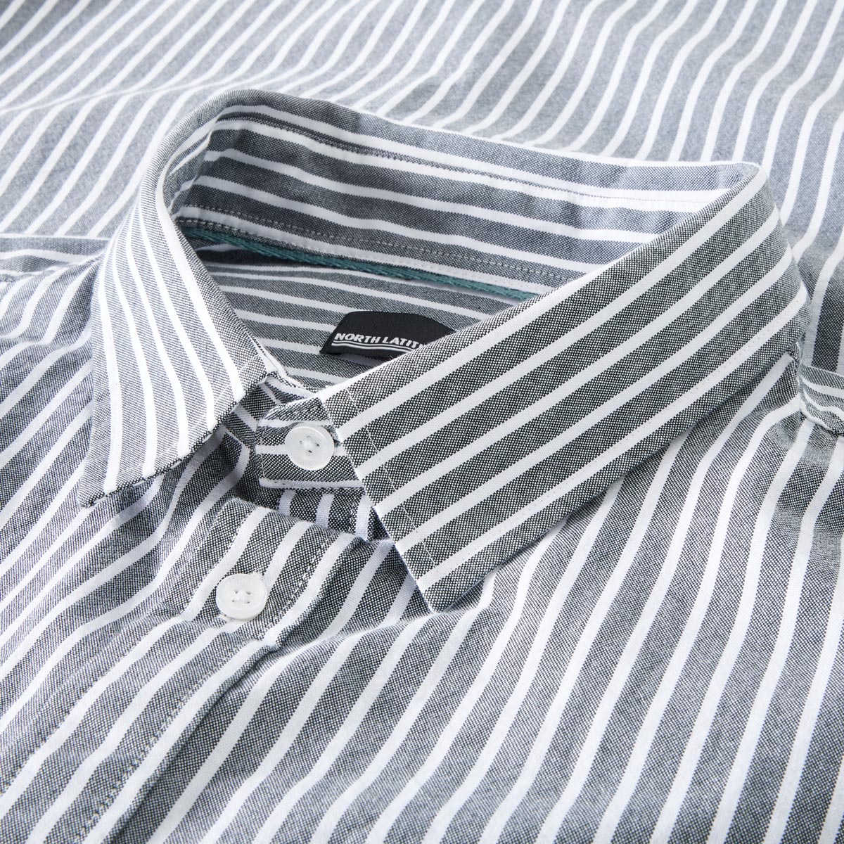 North Freizeithemd mit Streifen grün