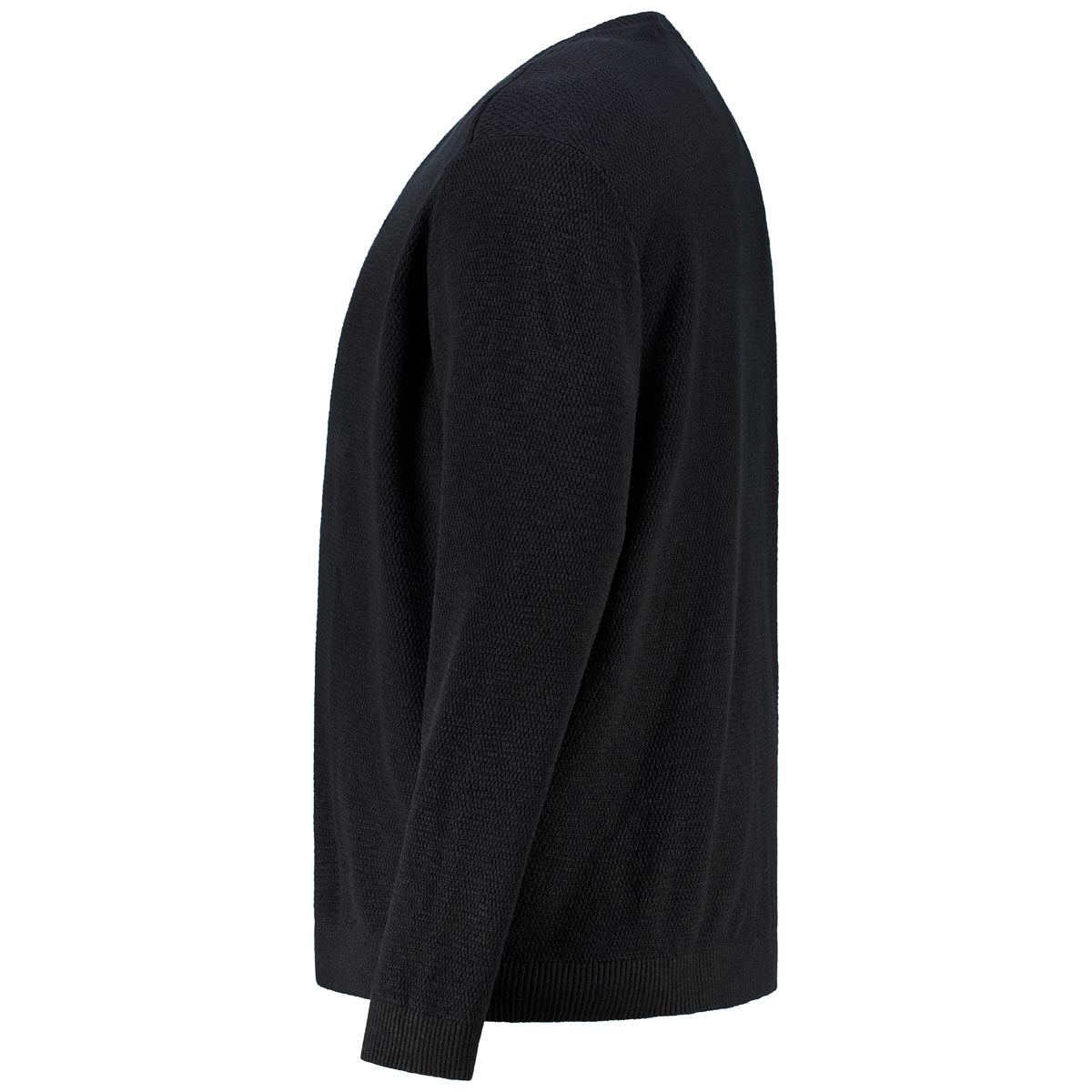 s.Oliver Strickpullover aus Baumwolle schwarz
