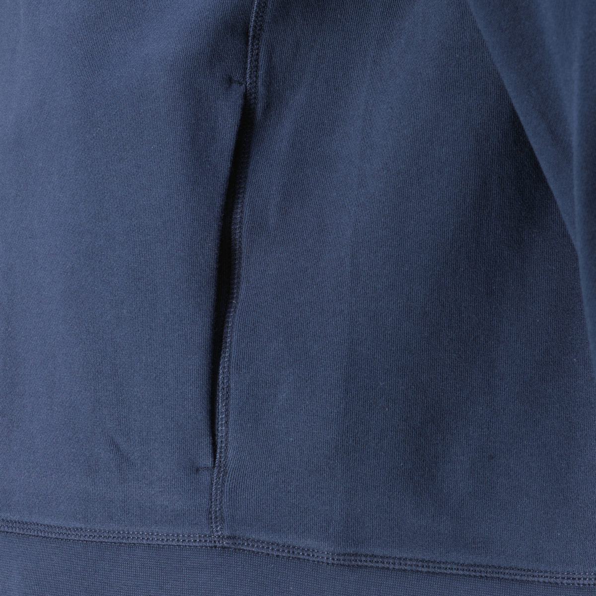 BOSS Sweatjacke aus Baumwolle dunkelblau