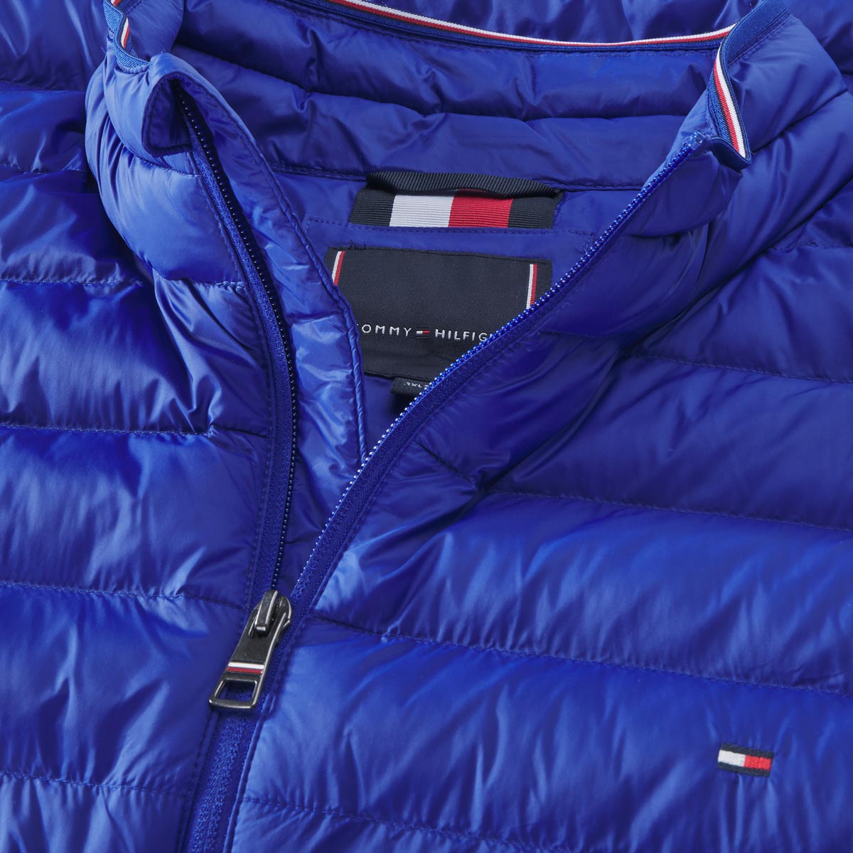 Tommy Hilfiger Steppweste, wasserabweisend, packbar royalblau