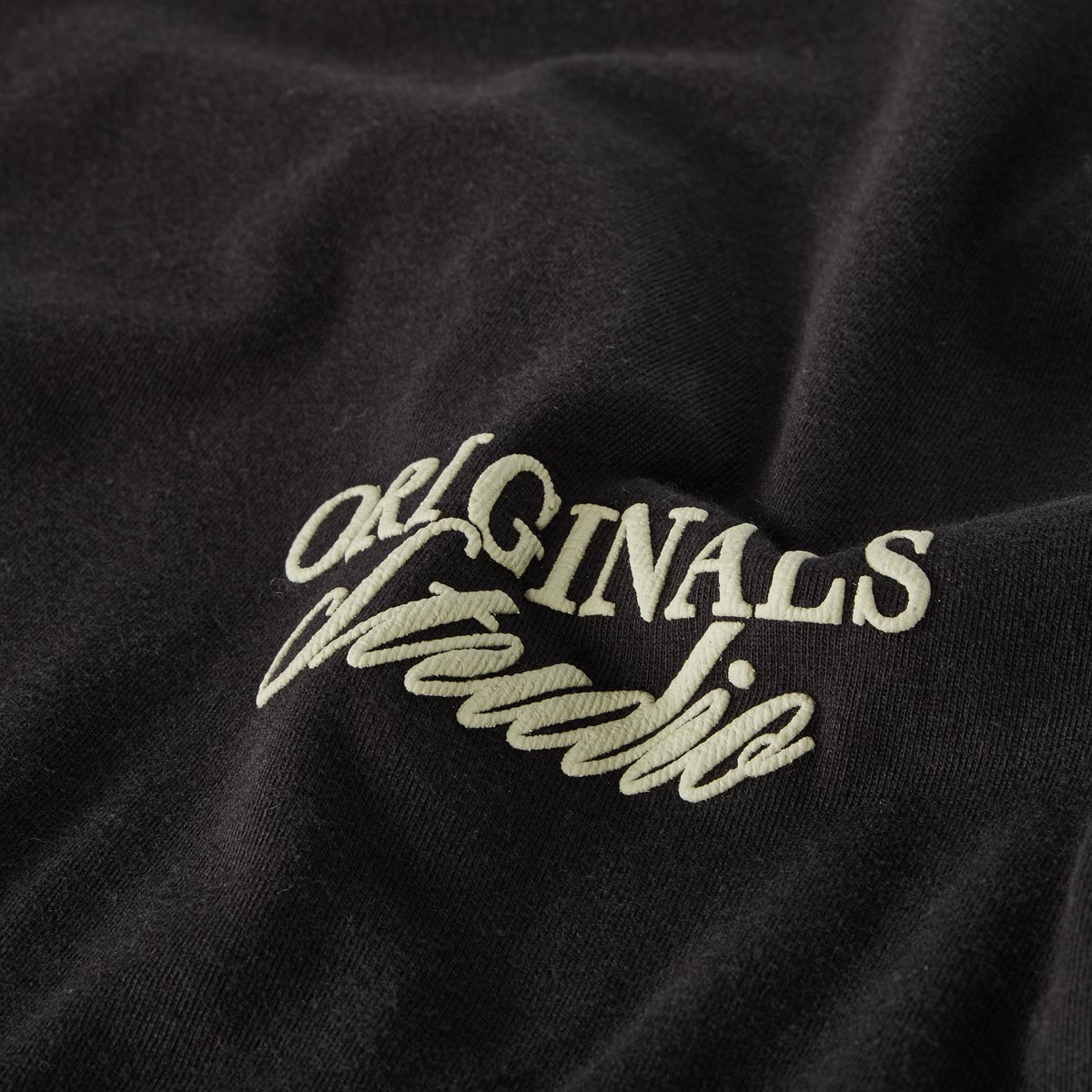 Jack&Jones T-Shirt mit Print auf Vorder- und Rückseite schwarz