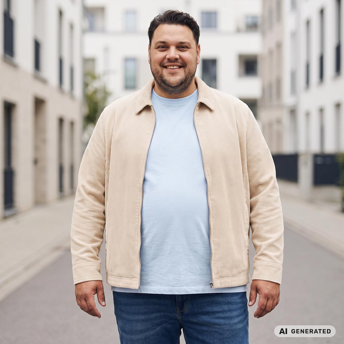 s.Oliver Cord-Hemdjacke mit leichtem Futter beige