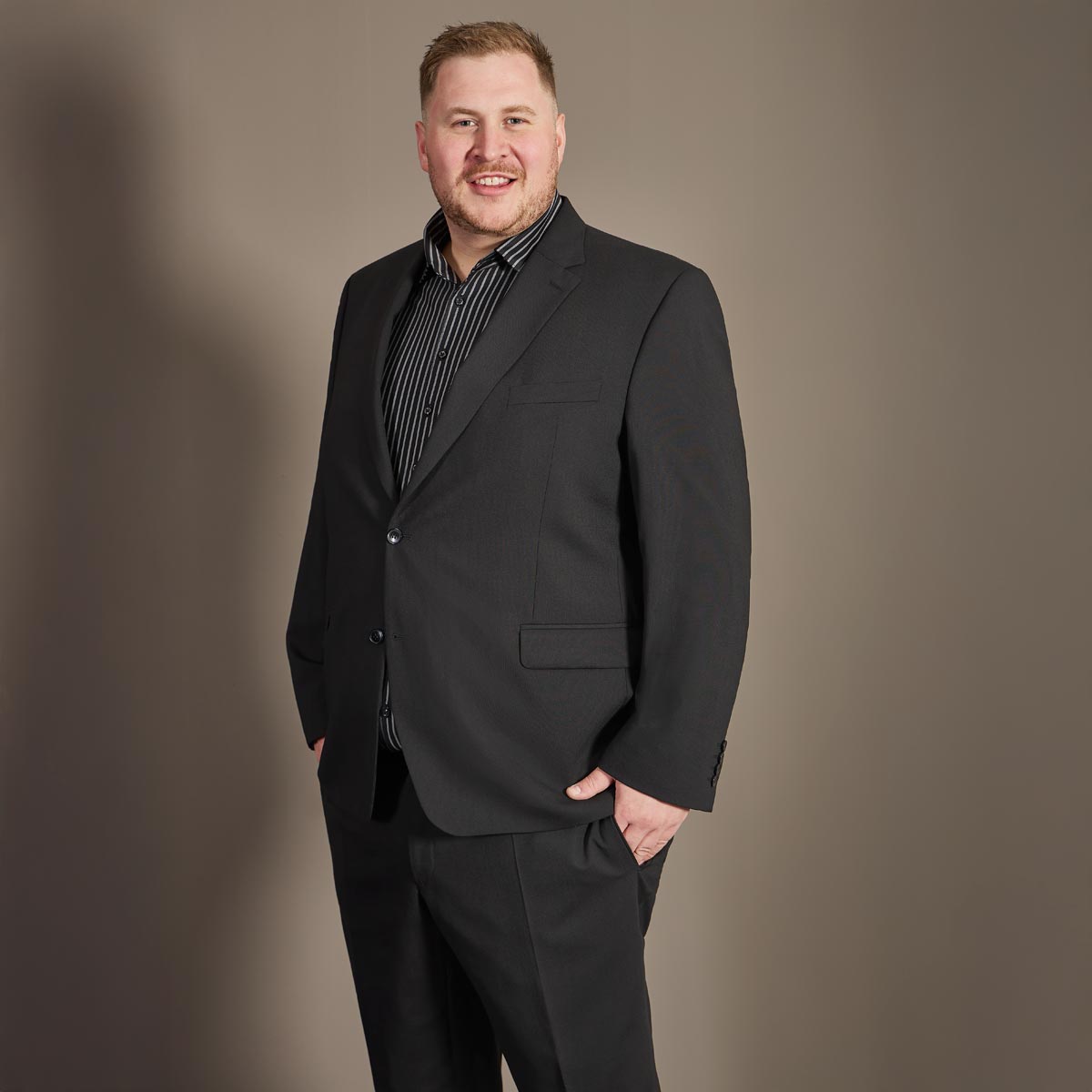 Digel Anzugsakko mit Stretch, knitterresistent, fleckabweisend grau