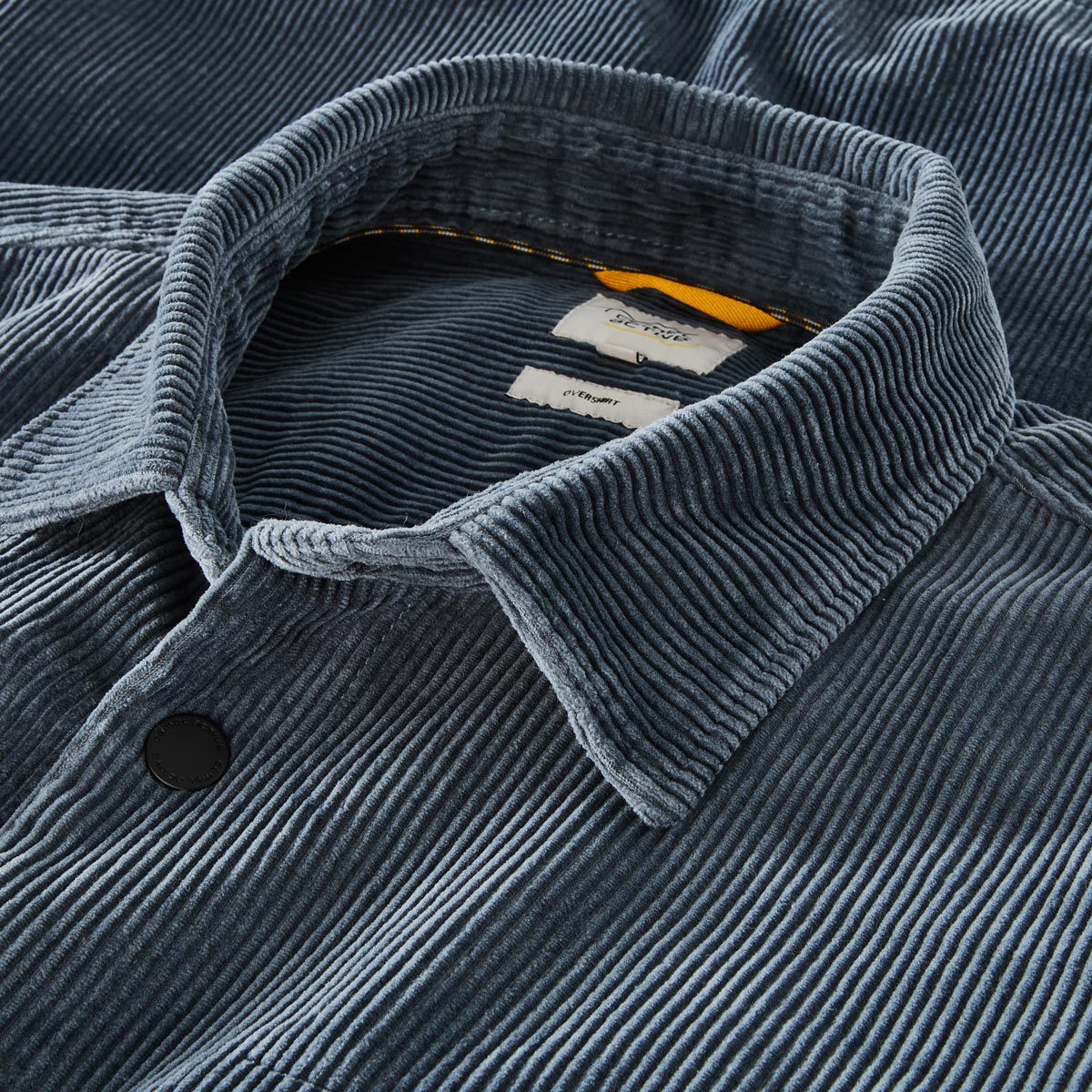 camel active Overshirt aus Cord dunkelblau