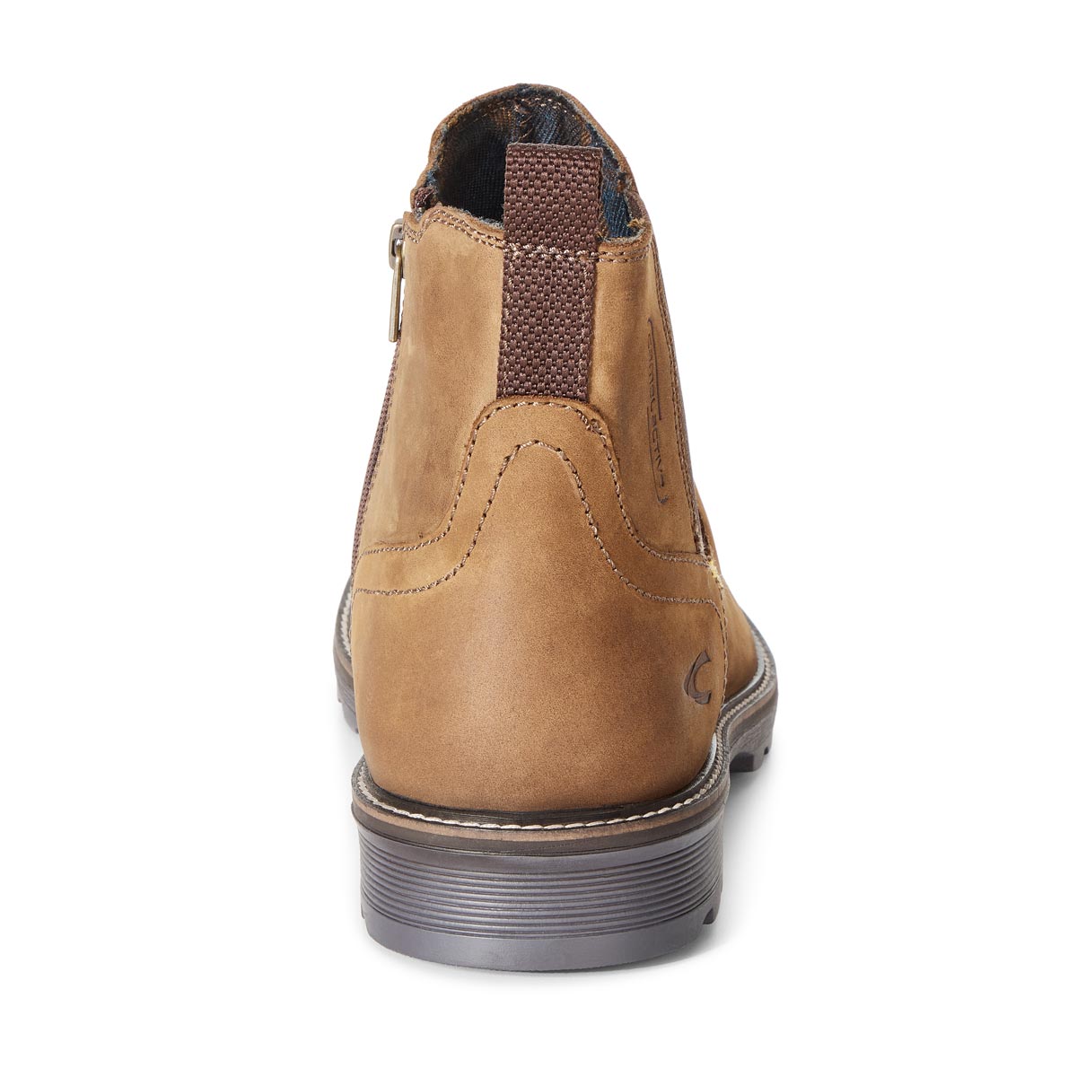 camel active Chelsea Boot "Flow" mit Reißverschluss braun