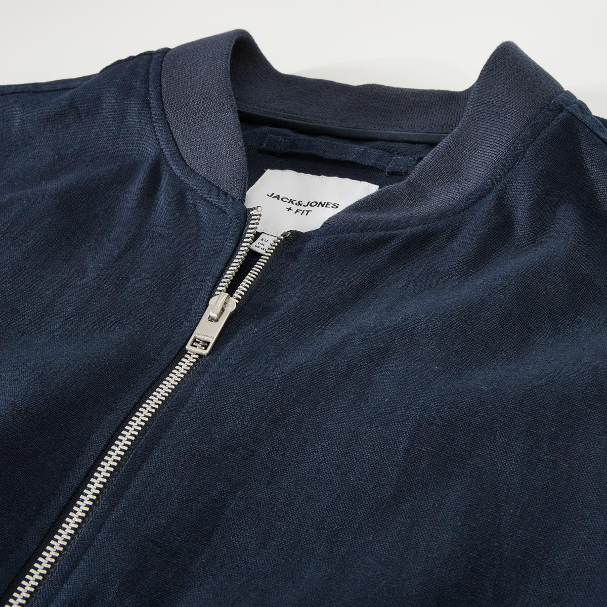 Jack&Jones Blousonjacke mit Leinen marine