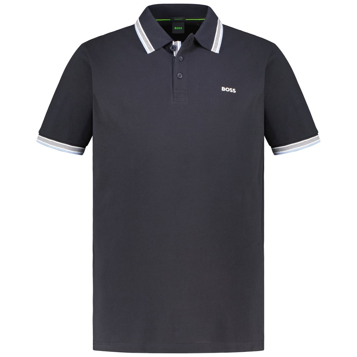 Poloshirt mit Kontrastdetails Poloshirt mit Kontrastdetails
