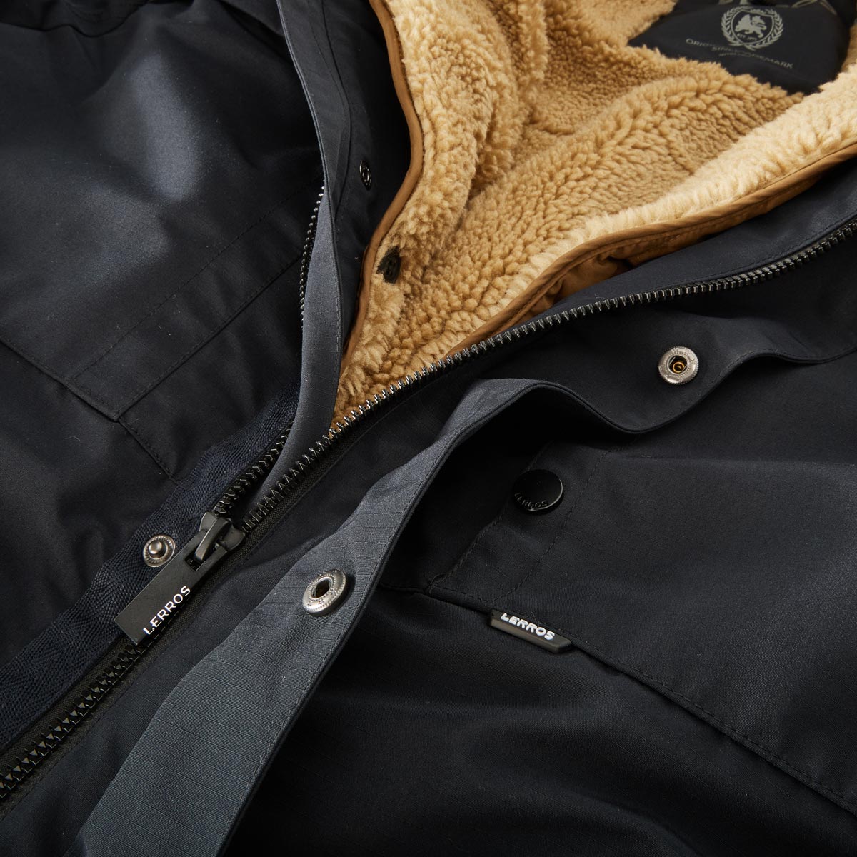 Lerros Funktionsjacke mit heraustrennbarem Innenfutter, wind- und wasserabweisend dunkelblau