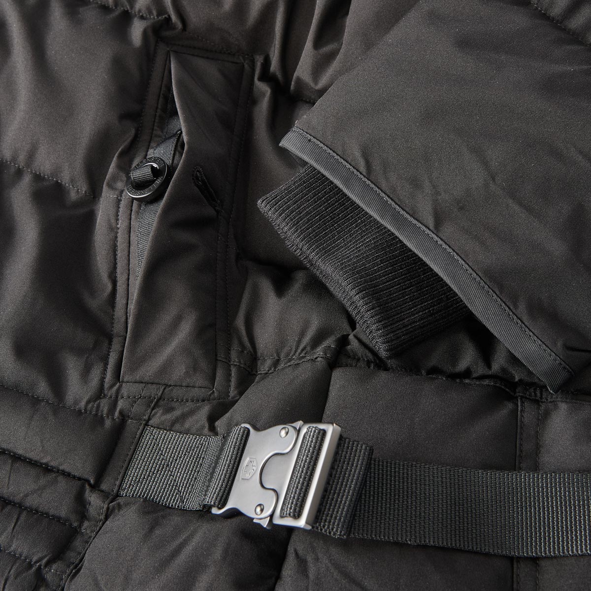 Wellensteyn Wattierte Winterjacke "Starstream", winddicht, wasserabweisend schwarz