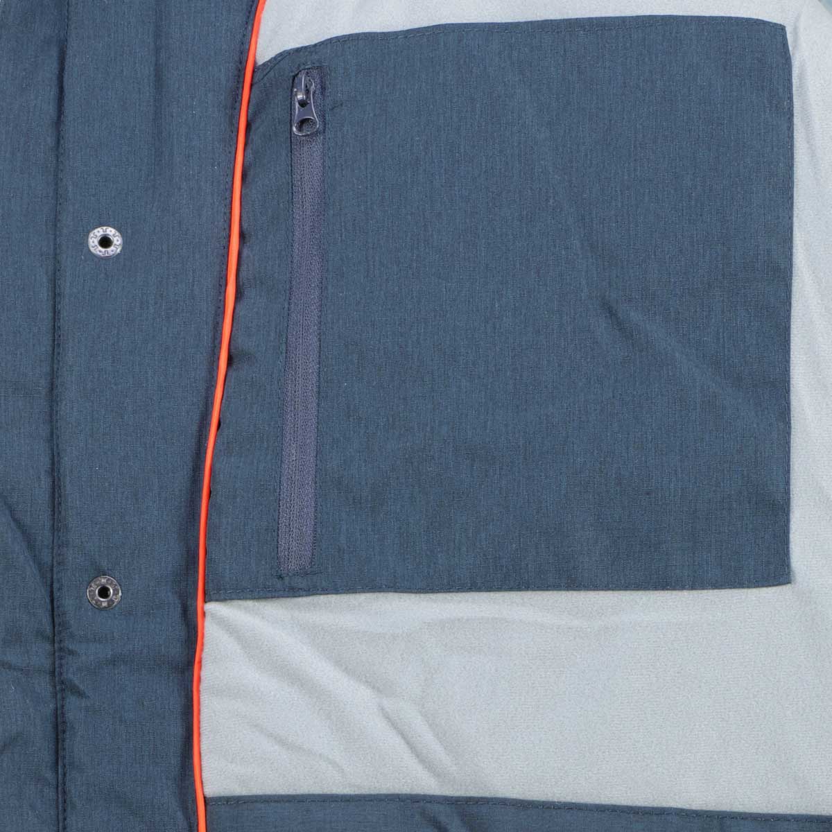 Blue Wave Wattierte Funktionsjacke, wasser- und winddicht marine