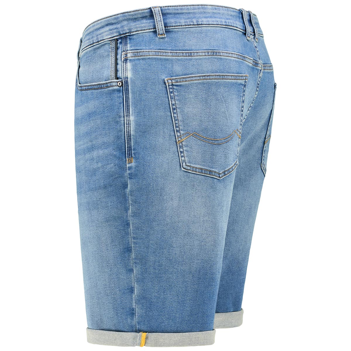 camel active Jeans-Shorts mit Stretch Farbe mittelblau Größe: W54 günstig online kaufen