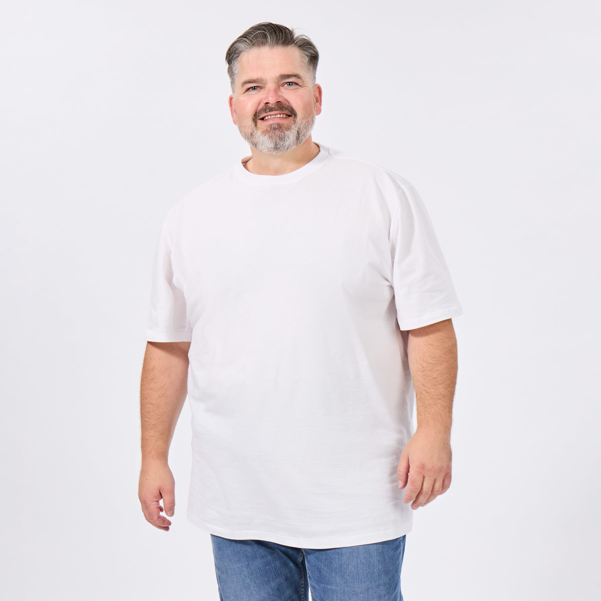 Pfundskerl Doppelpack T-Shirts "Pfundskerl" mit Rundhalsausschnitt weiß Pfundskerl Doppelpack T-Shirts "Pfundskerl" mit Rundhalsausschnitt weiß