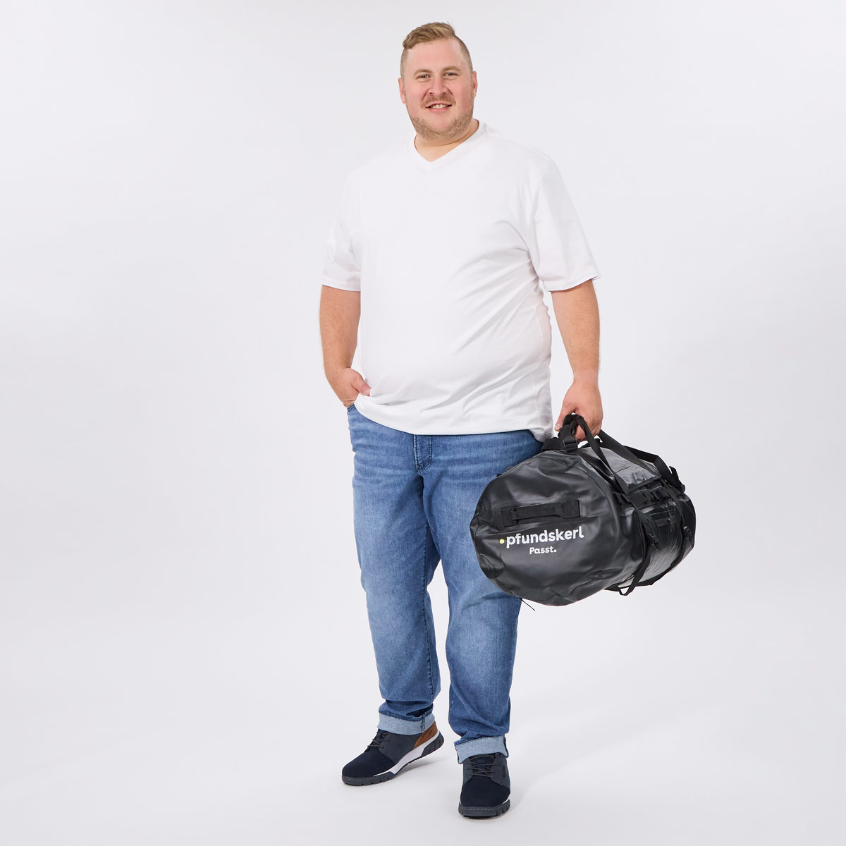 Pfundskerl Reisetasche schwarz