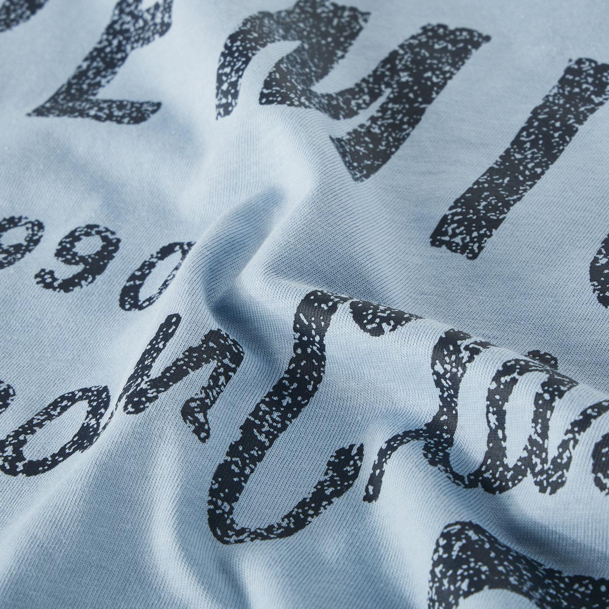 Jack&Jones T-Shirt mit Motiv-Print blau