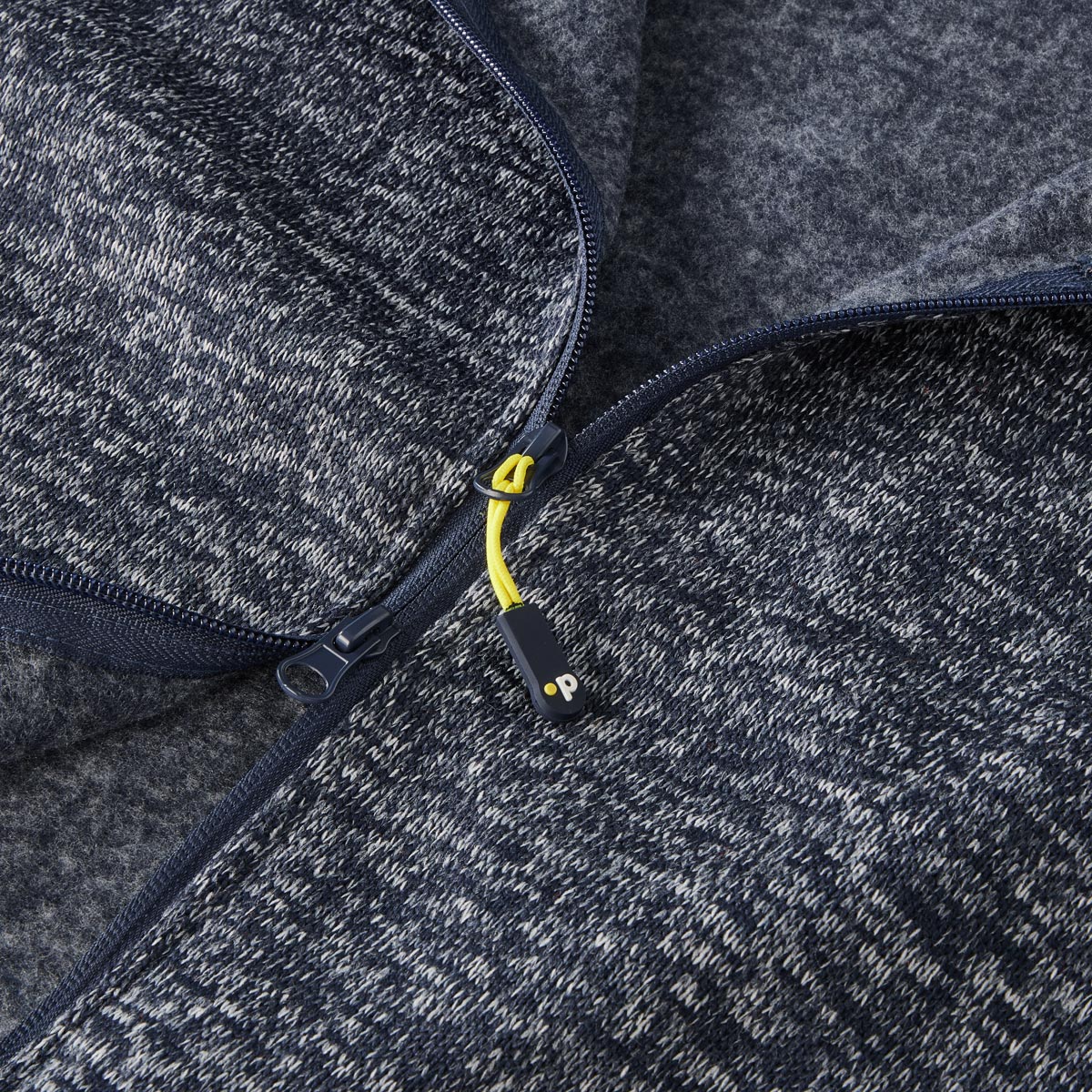 Pfundskerl Strickfleecejacke dunkelblau