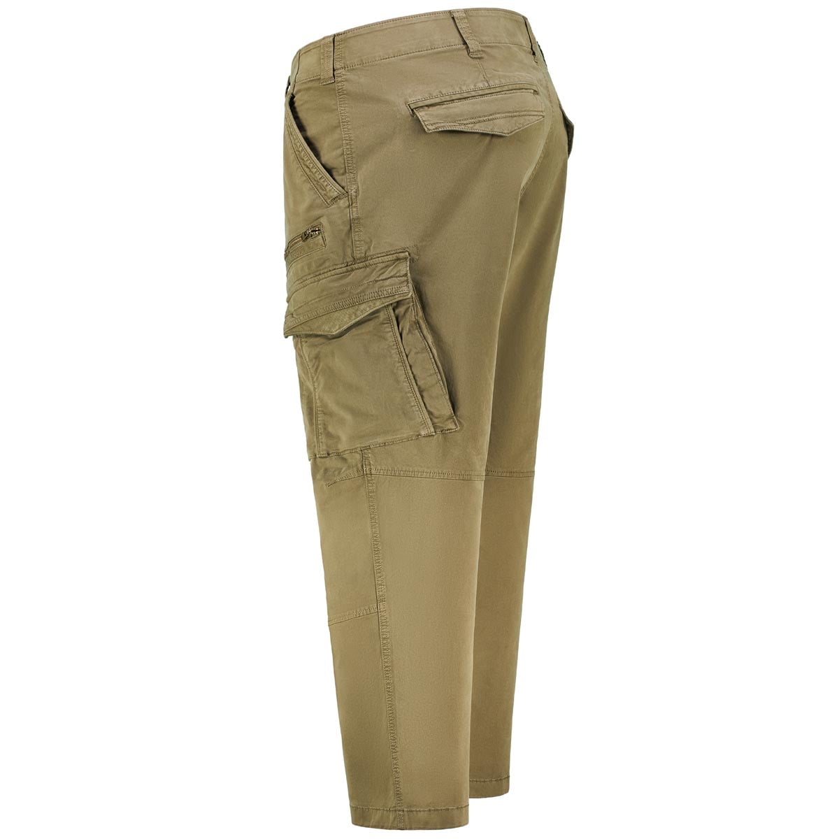 PME LEGEND Stretch-Cargo-Hose, Regular Fit oliv